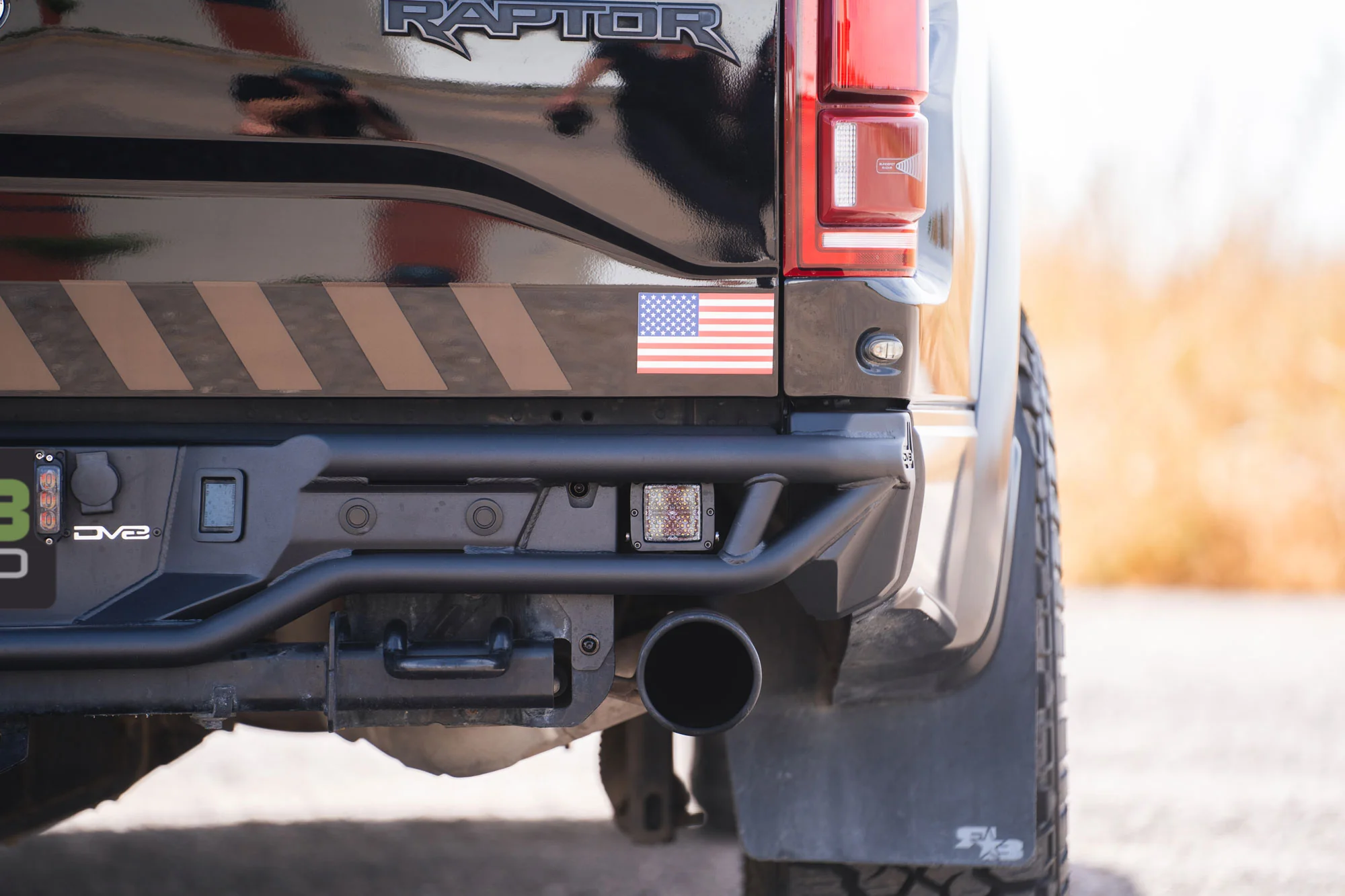2017-2020 Ford F-150 Raptor Tube Rear Bumper - Image 7