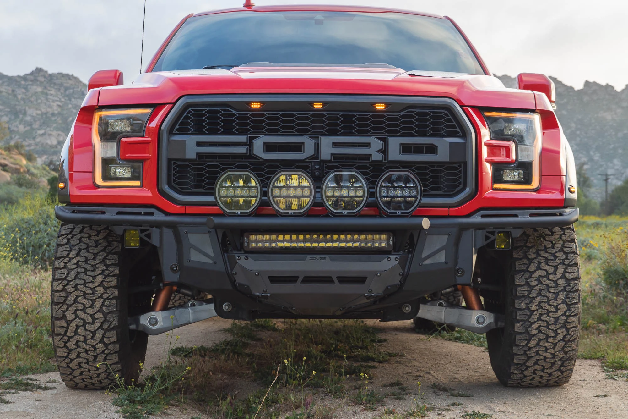 2017-2020 Ford F-150 Raptor Tube Front Bumper - Image 10