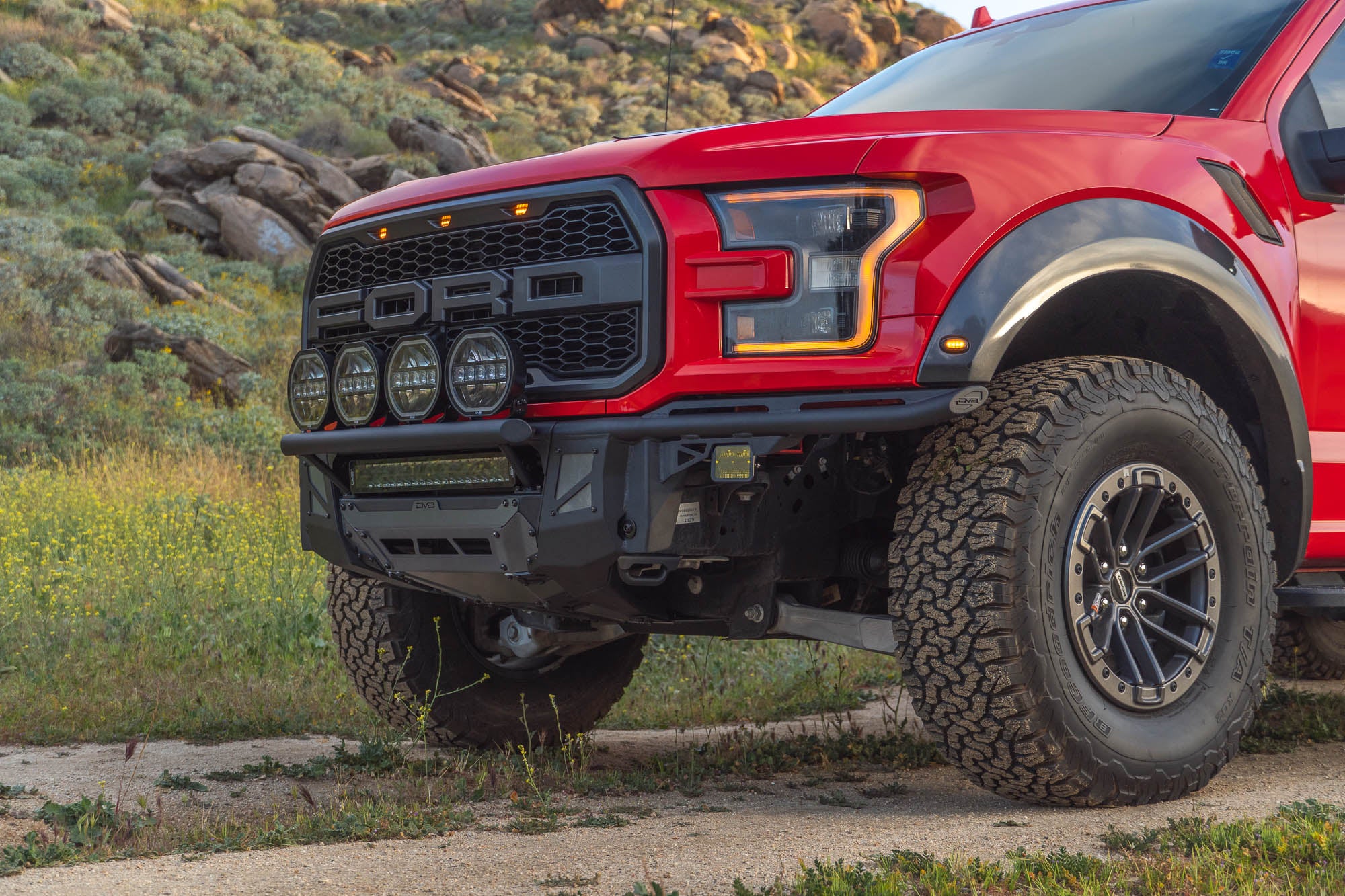2017-2020 Ford F-150 Raptor Tube Front Bumper - Image 12
