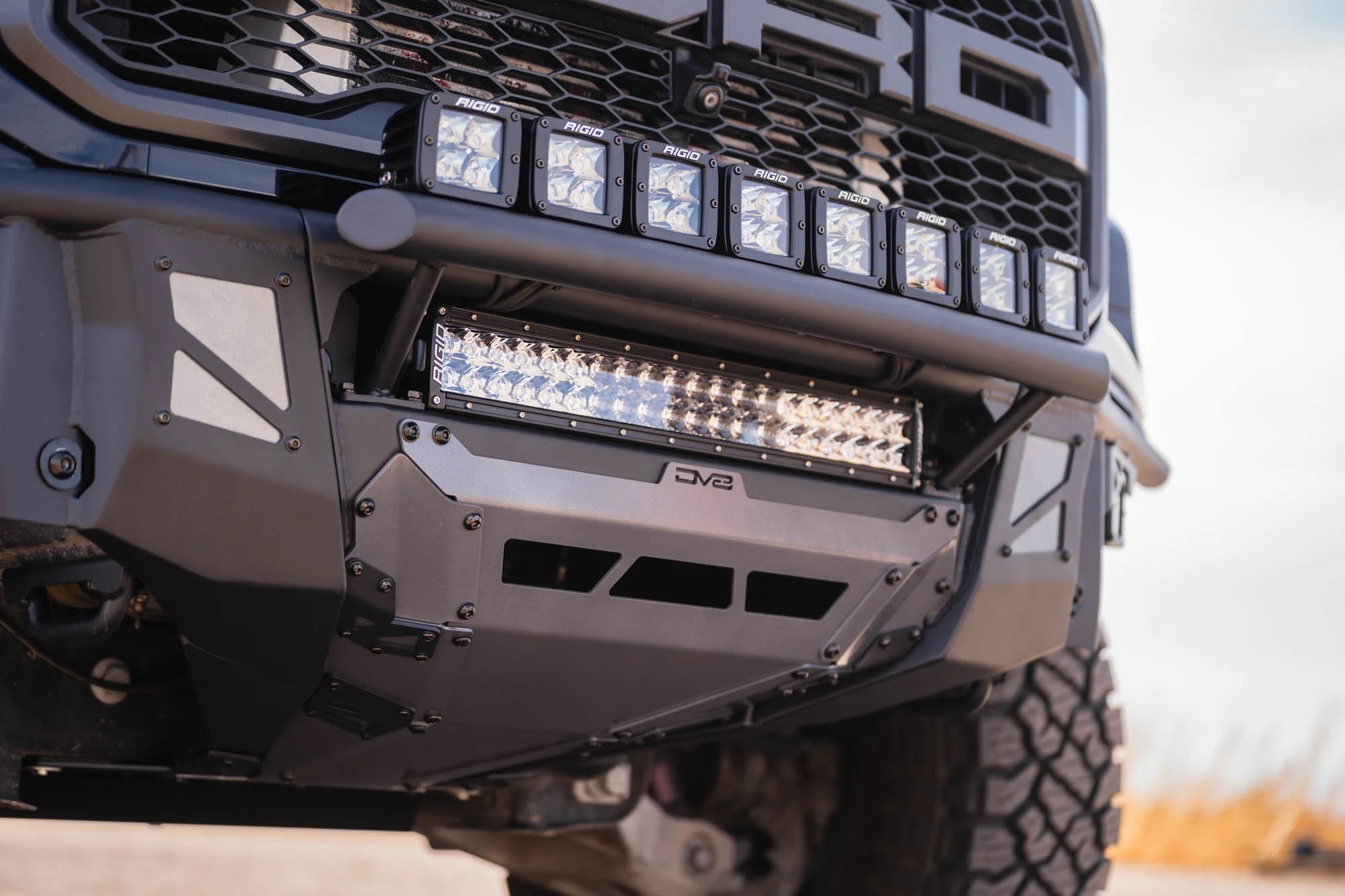 2017-2020 Ford F-150 Raptor Tube Front Bumper - Image 14