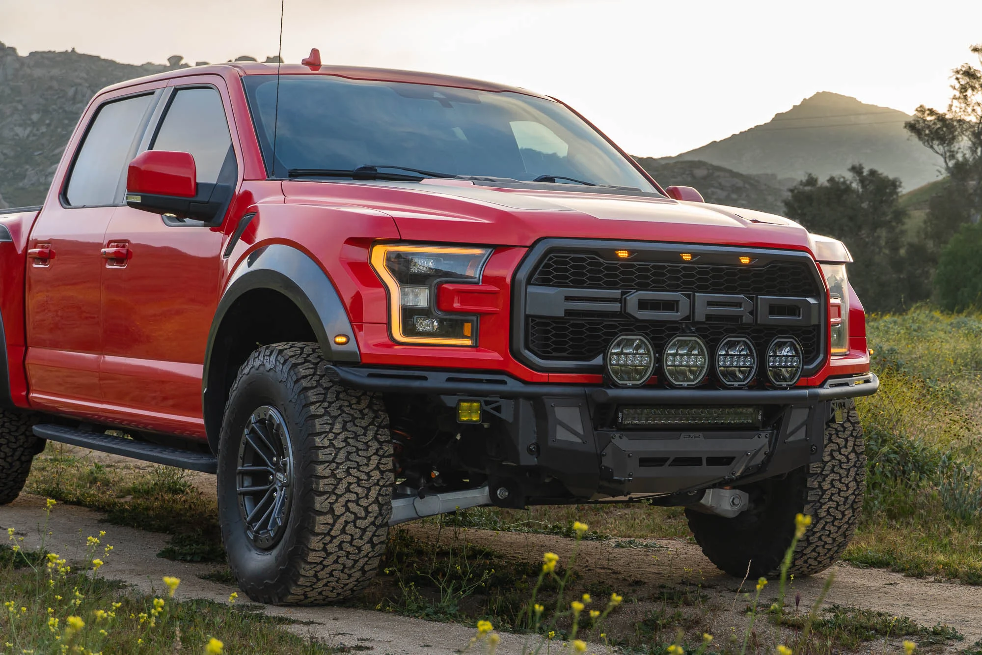 2017-2020 Ford F-150 Raptor Tube Front Bumper - Image 4