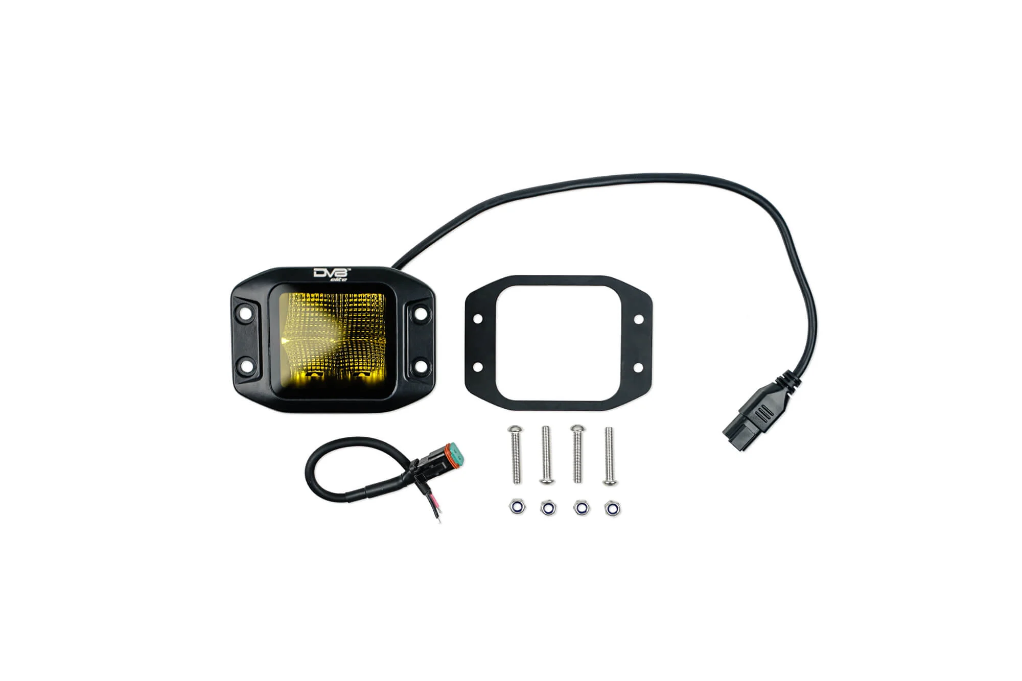 3-Inch Elite Series LED Amber Flush Mount Pod Light - Image 11