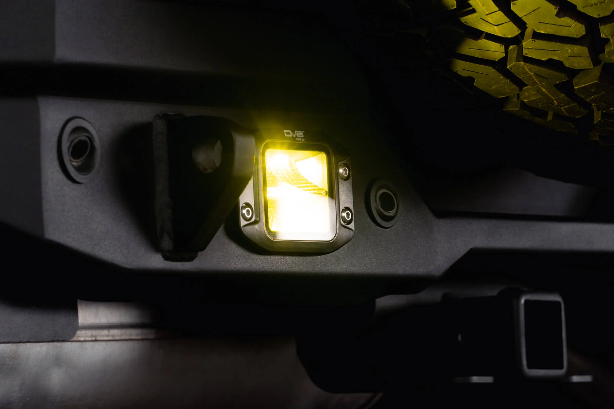 3-Inch Elite Series LED Amber Flush Mount Pod Light - Image 3