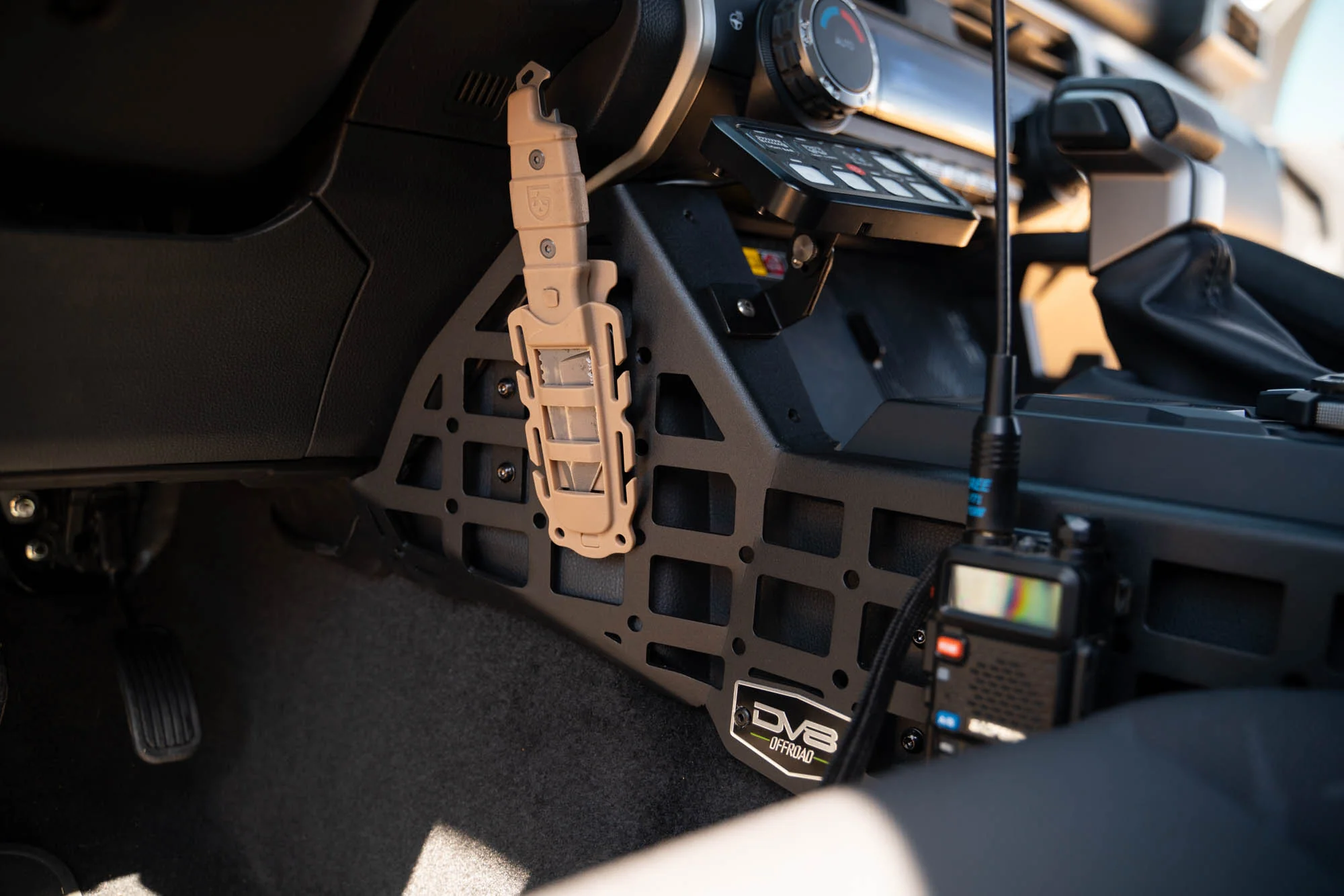 2024-2026 Toyota Tacoma & 4Runner | Center Console Molle Panels & Digital Device Mount - Image 3