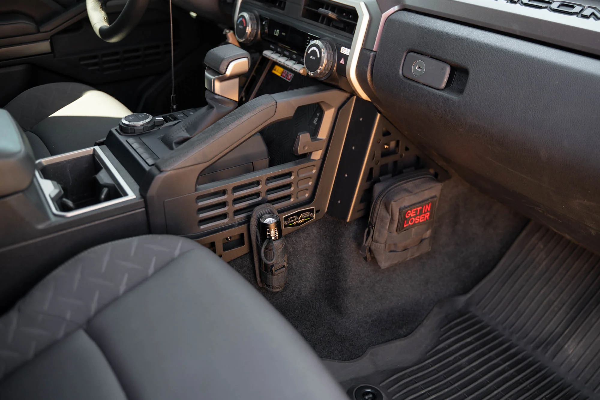 2024-2026 Toyota Tacoma & 4Runner | Center Console Molle Panels & Digital Device Mount - Image 5