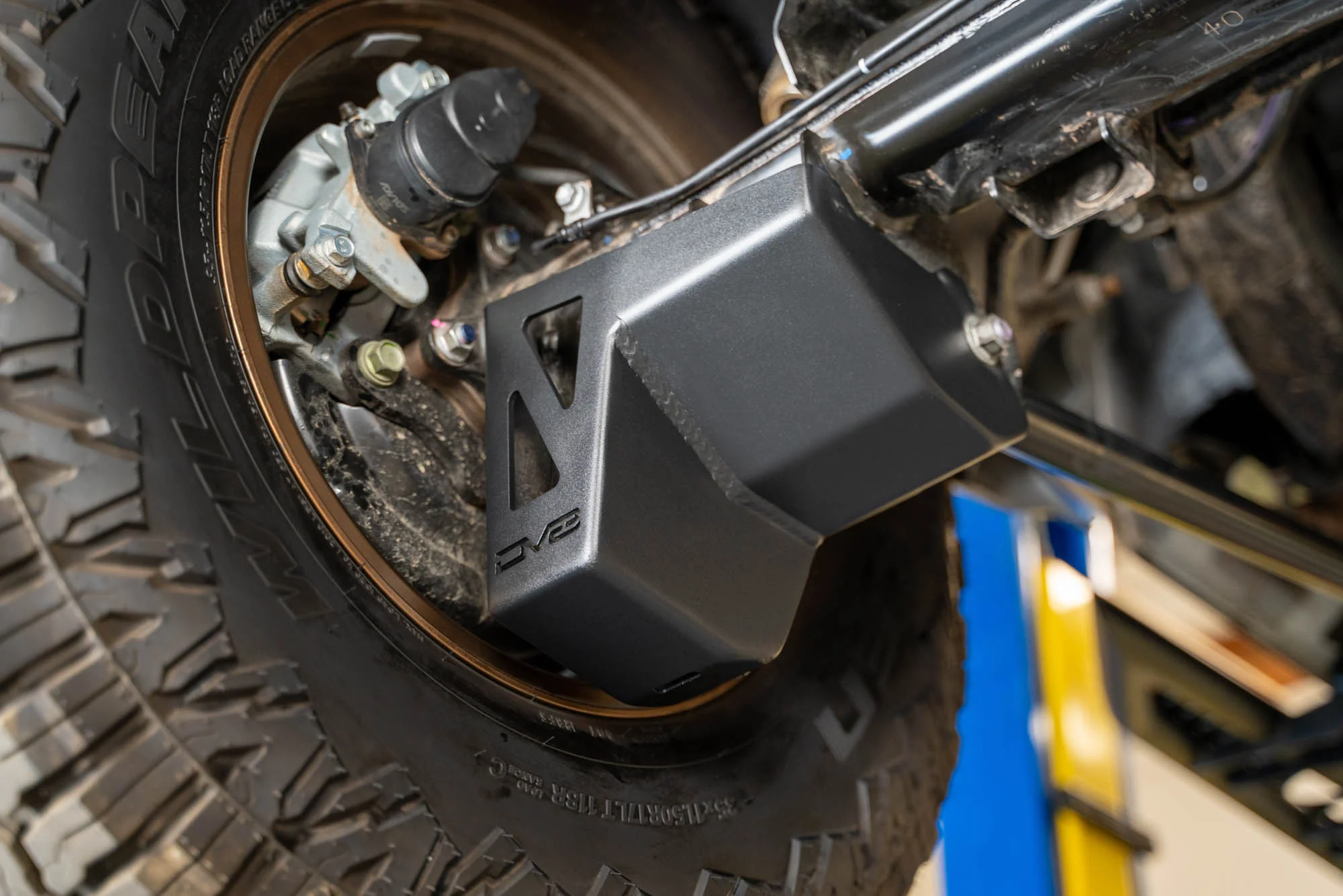 2024-2026 Toyota Tacoma & 4Runner | Rear Shock & Link Skid Plates - Image 3