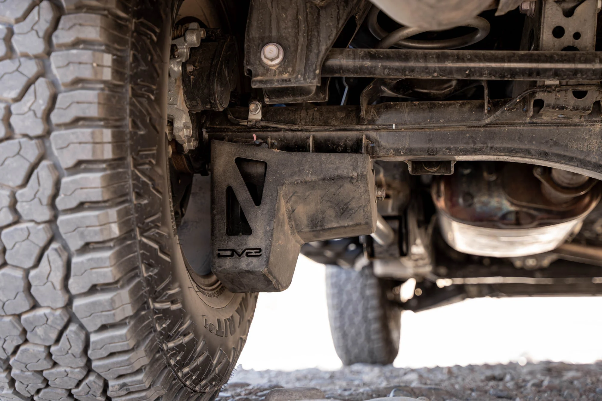 2024-2026 Toyota Tacoma & 4Runner | Rear Shock & Link Skid Plates - Image 4