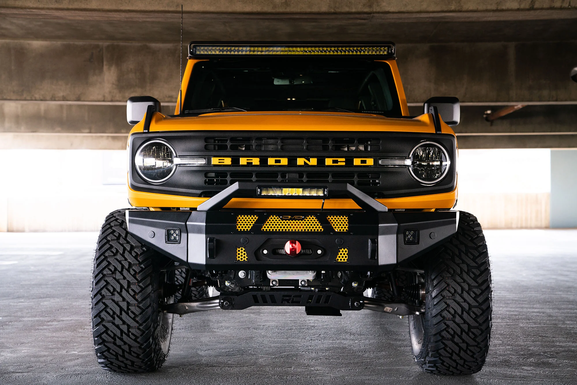 2021-2025 Ford Bronco | 52-Inch Elite LED Light Bar Mount - Image 4