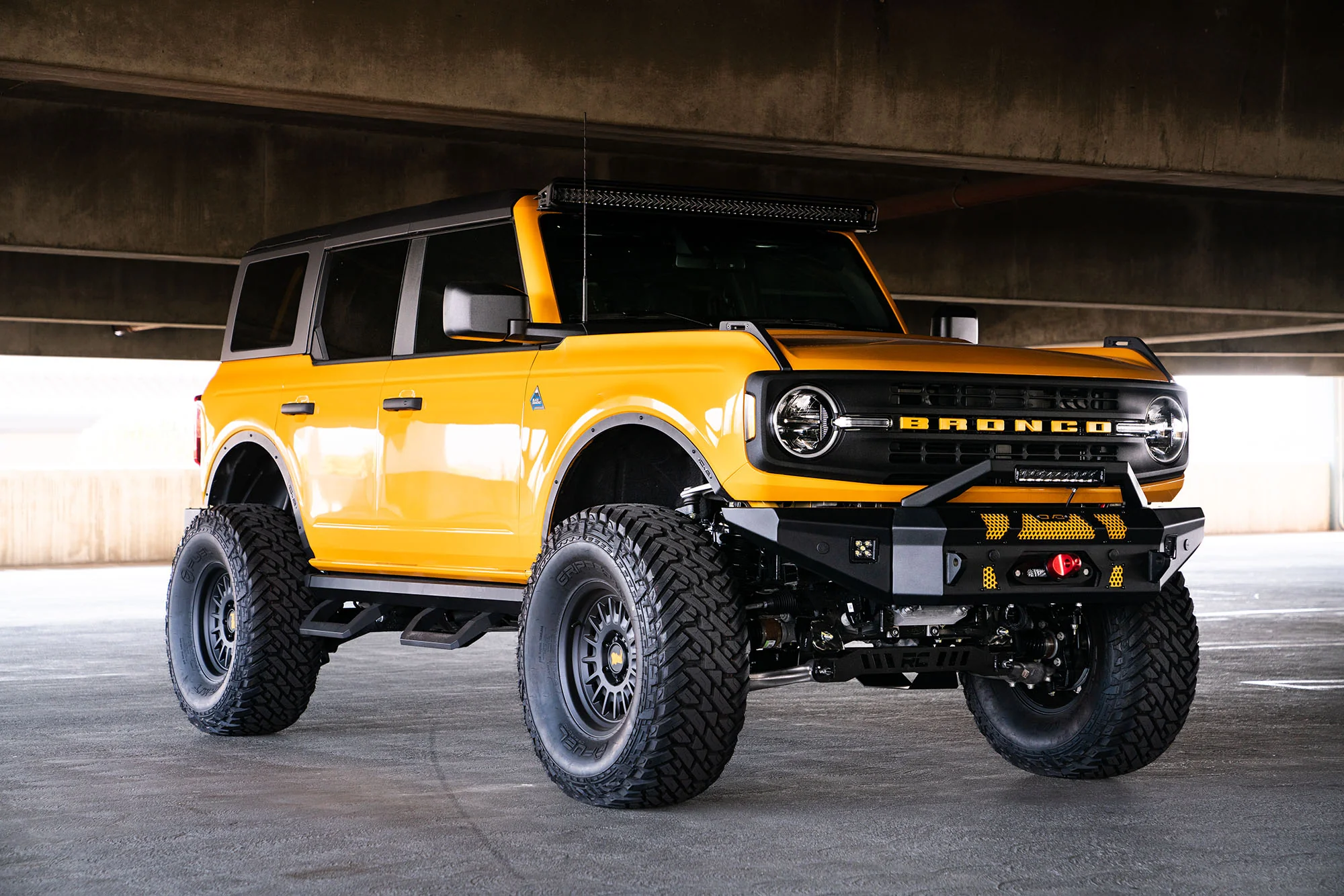 2021-2025 Ford Bronco | 52-Inch Elite LED Light Bar Mount - Image 6