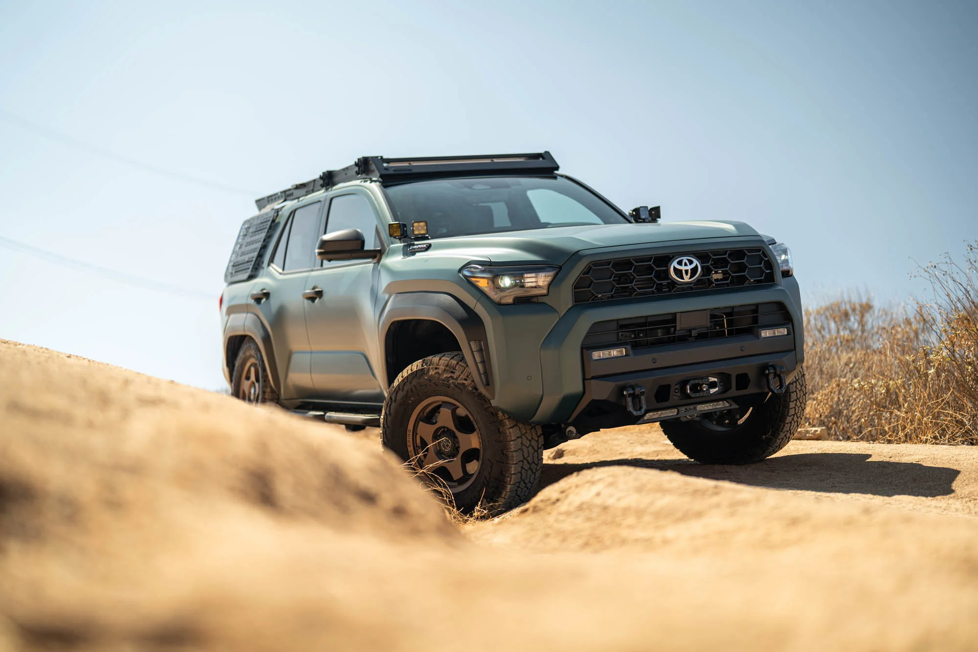 2025-2026 Toyota 4Runner Centric Winch Front Bumper - Image 4