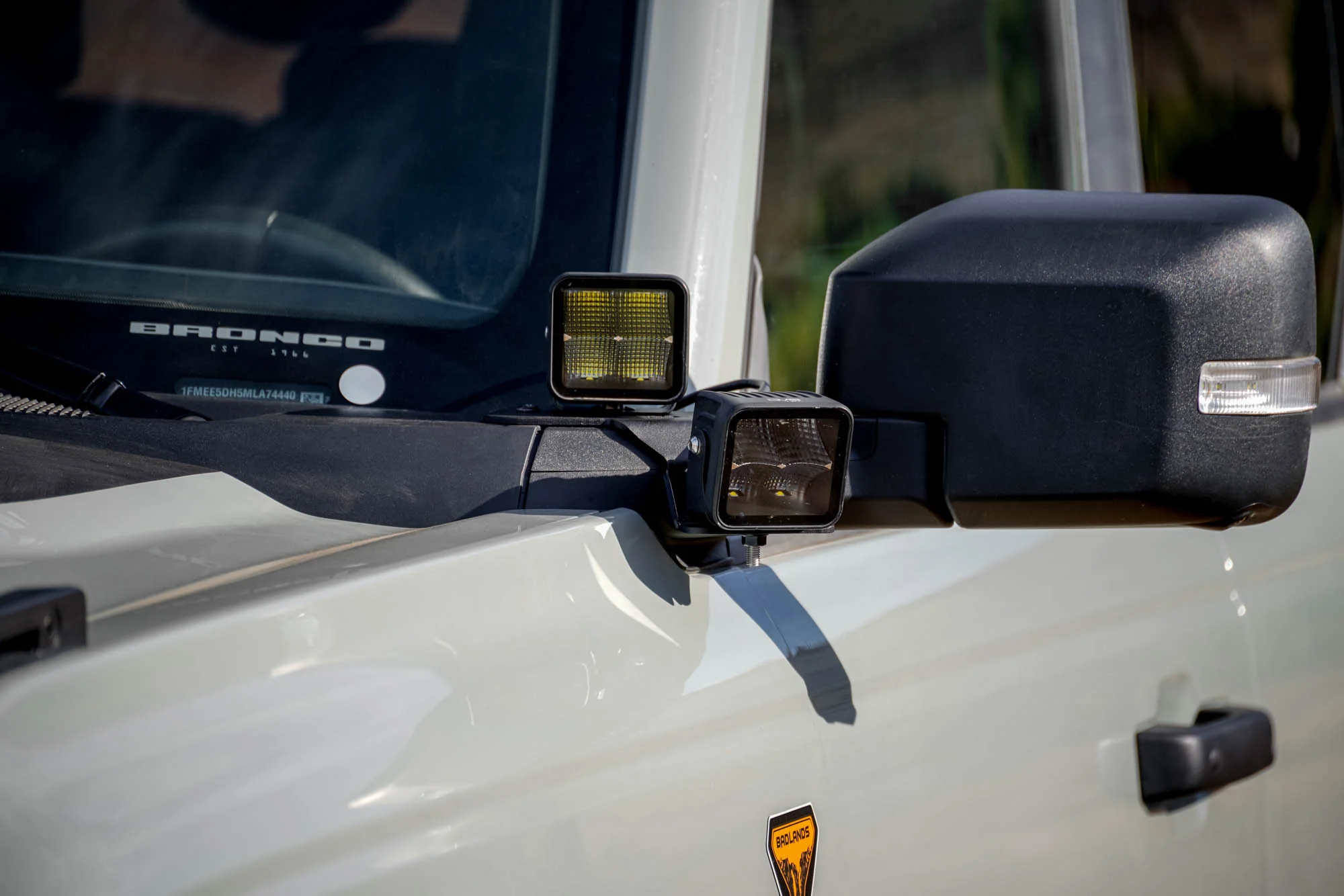 2021-2026 Ford Bronco | A-Pillar Dual Light Pod Drop Mounts - Image 10