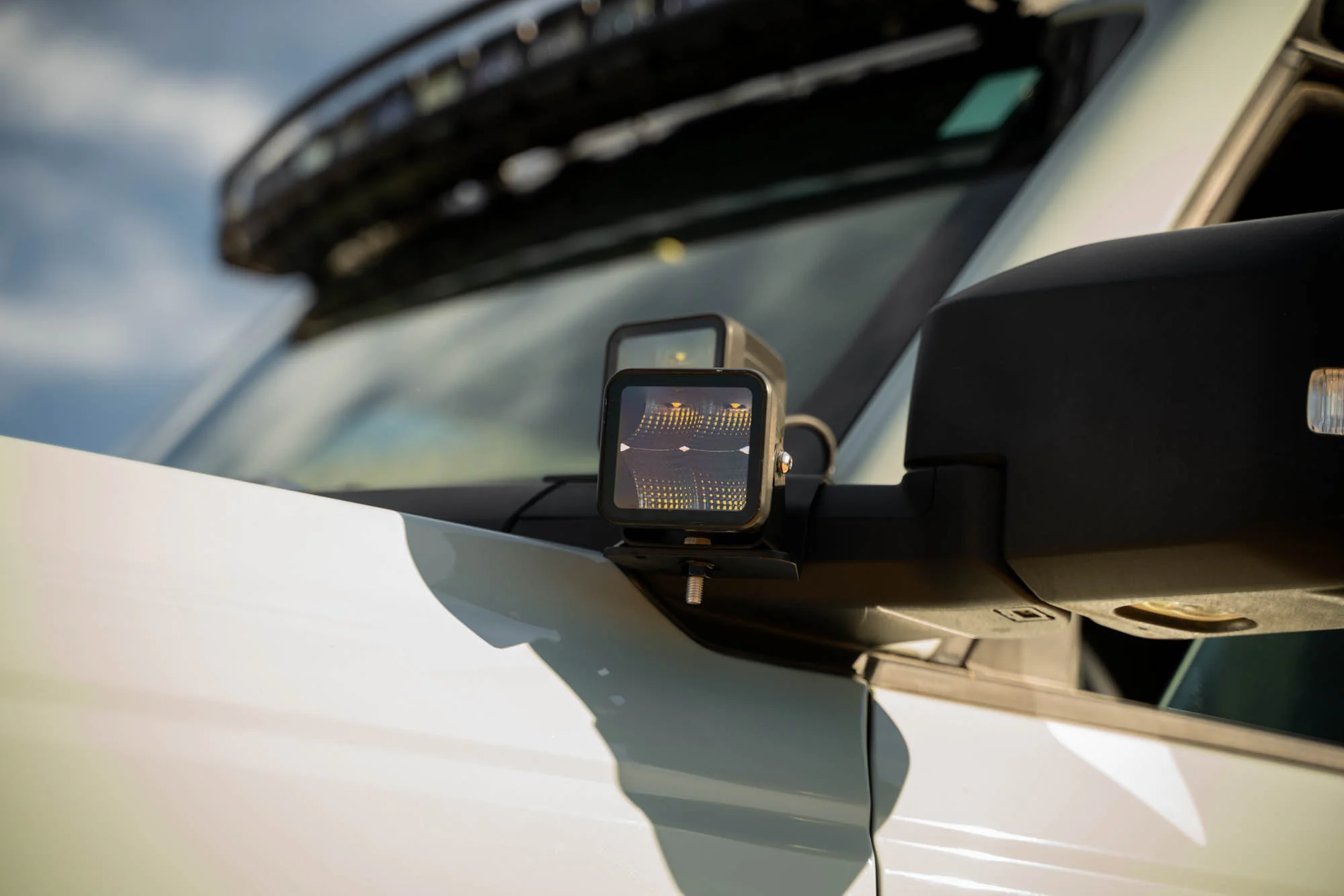 2021-2026 Ford Bronco | A-Pillar Dual Light Pod Drop Mounts - Image 11