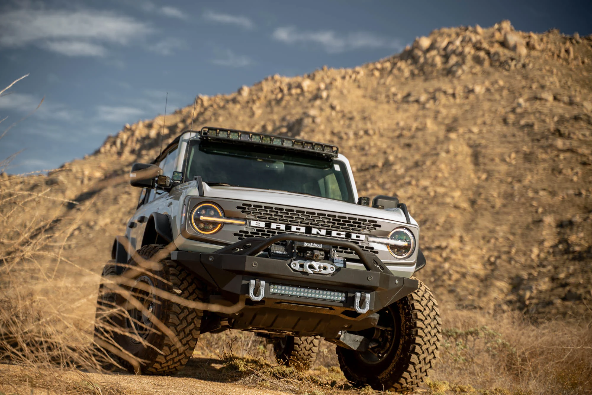 2021-2026 Ford Bronco | A-Pillar Dual Light Pod Drop Mounts - Image 13