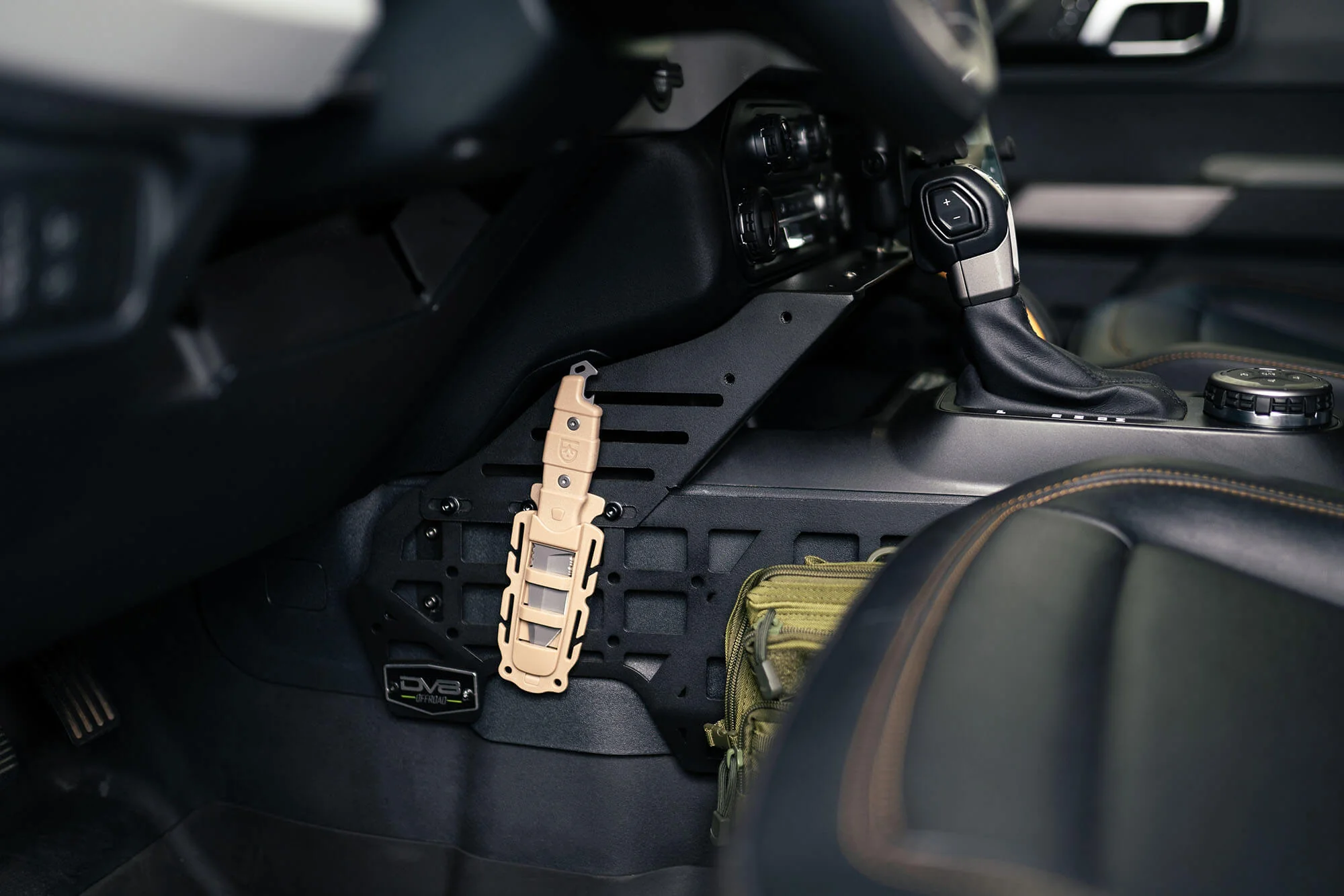 2021-2026 Ford Bronco | Center Console Molle Panels & Bridge - Image 3