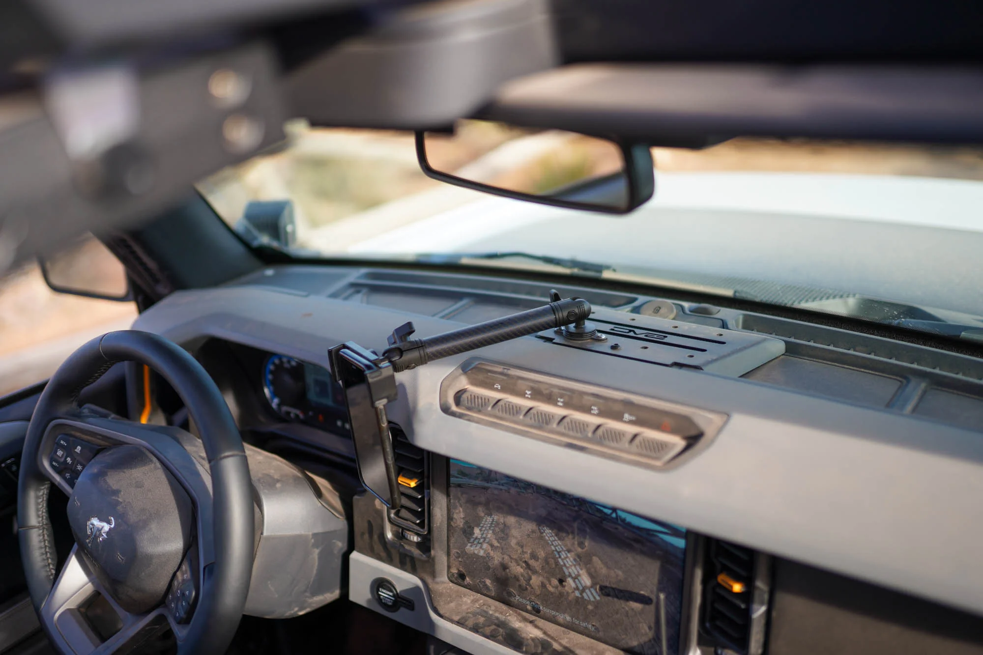 2021-2026 Ford Bronco | Digital Device Dash Mount - Image 2