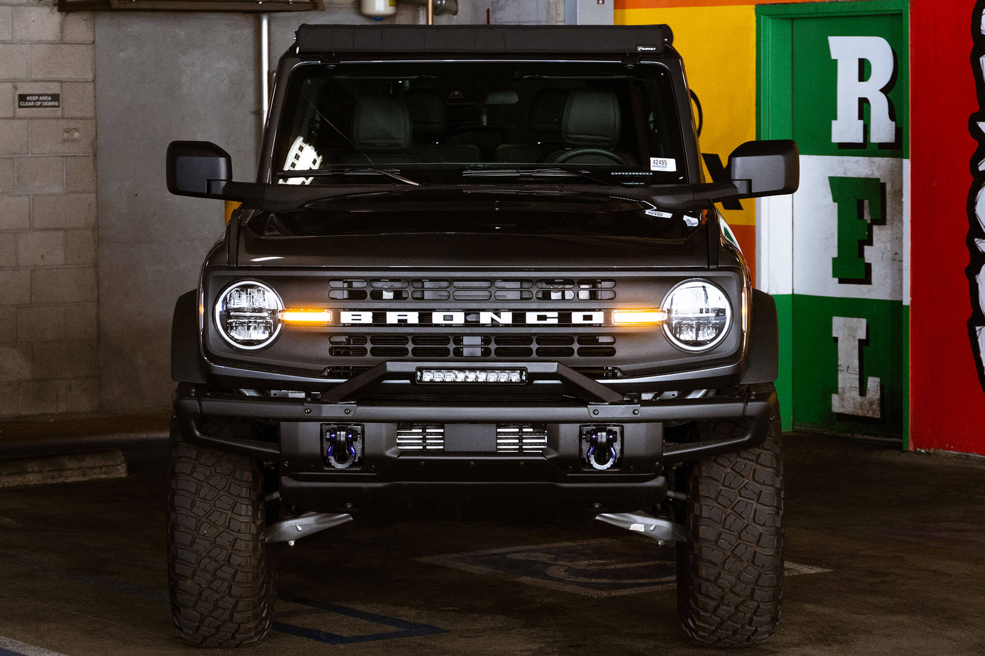2021-2026 Ford Bronco | Factory Modular Front Bumper Bull Bar - Image 4