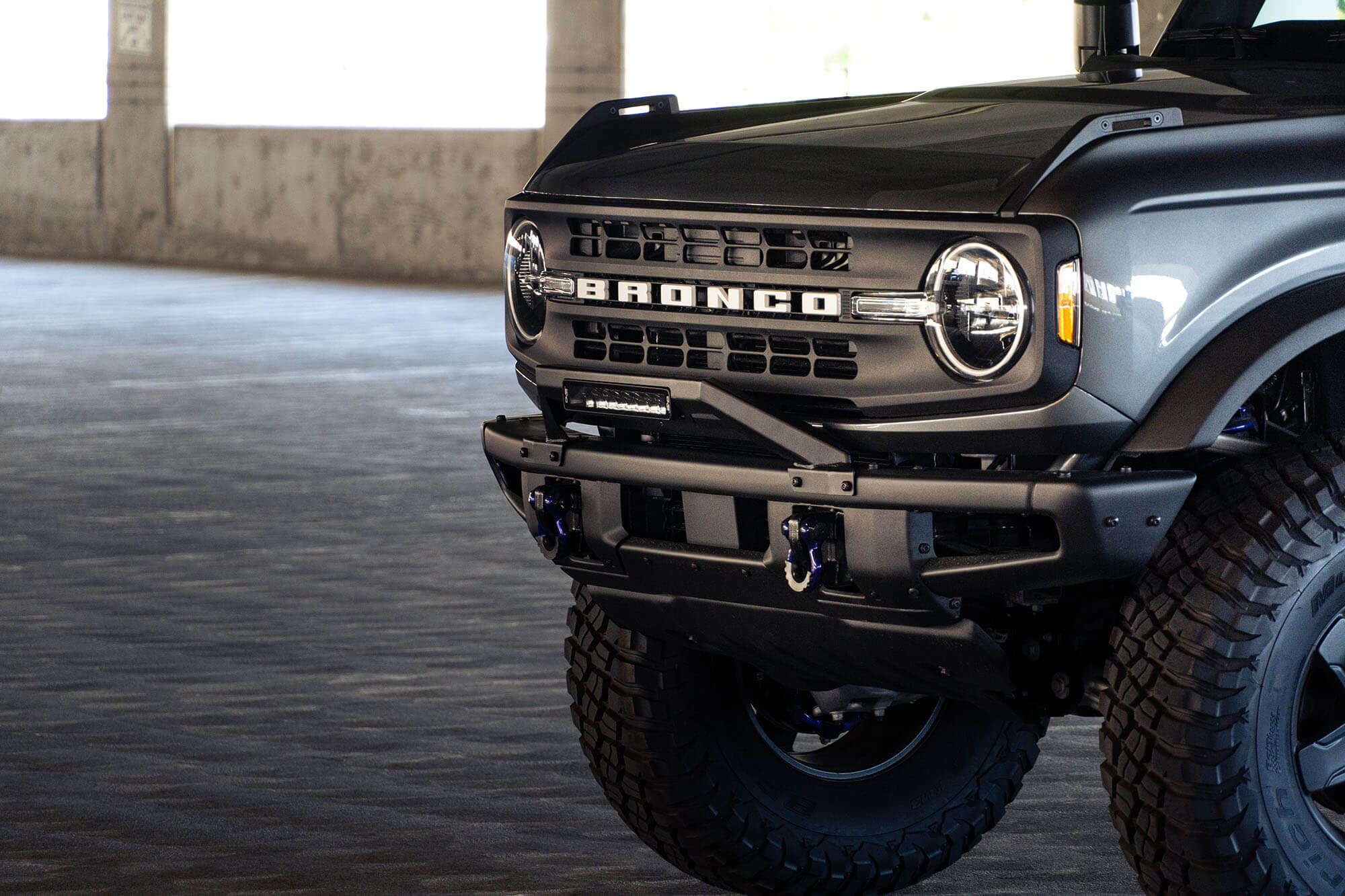 2021-2026 Ford Bronco | Factory Modular Front Bumper Bull Bar - Image 9
