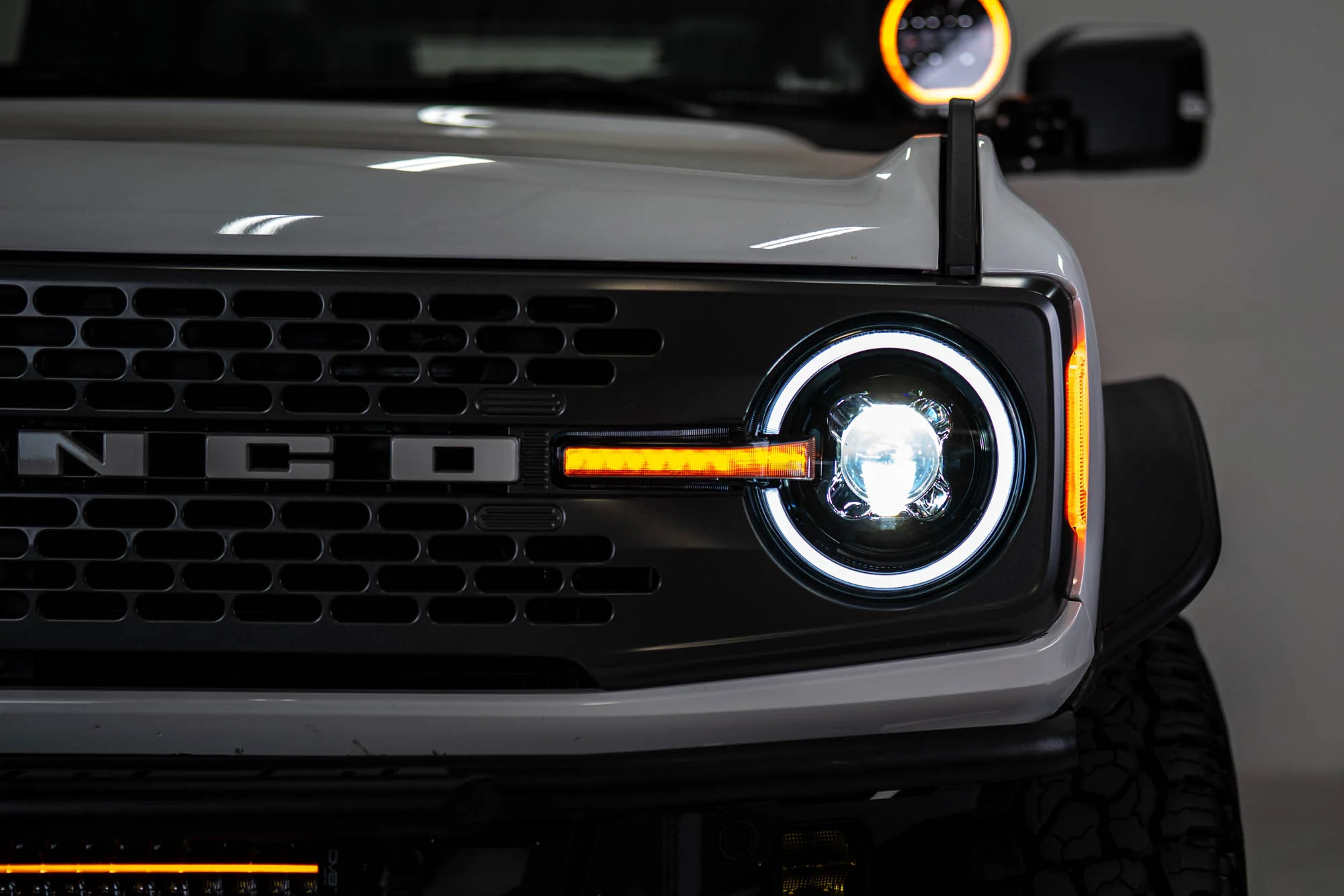 2021-2026 Ford Bronco Black Headlights - Image 12