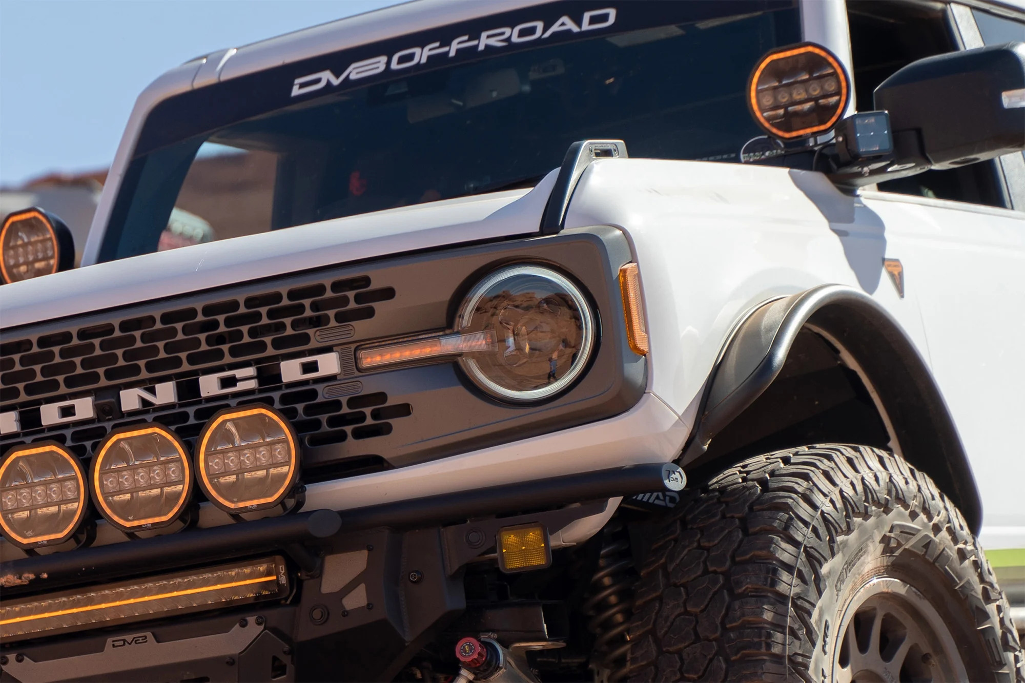 2021-2026 Ford Bronco Black Headlights - Image 9