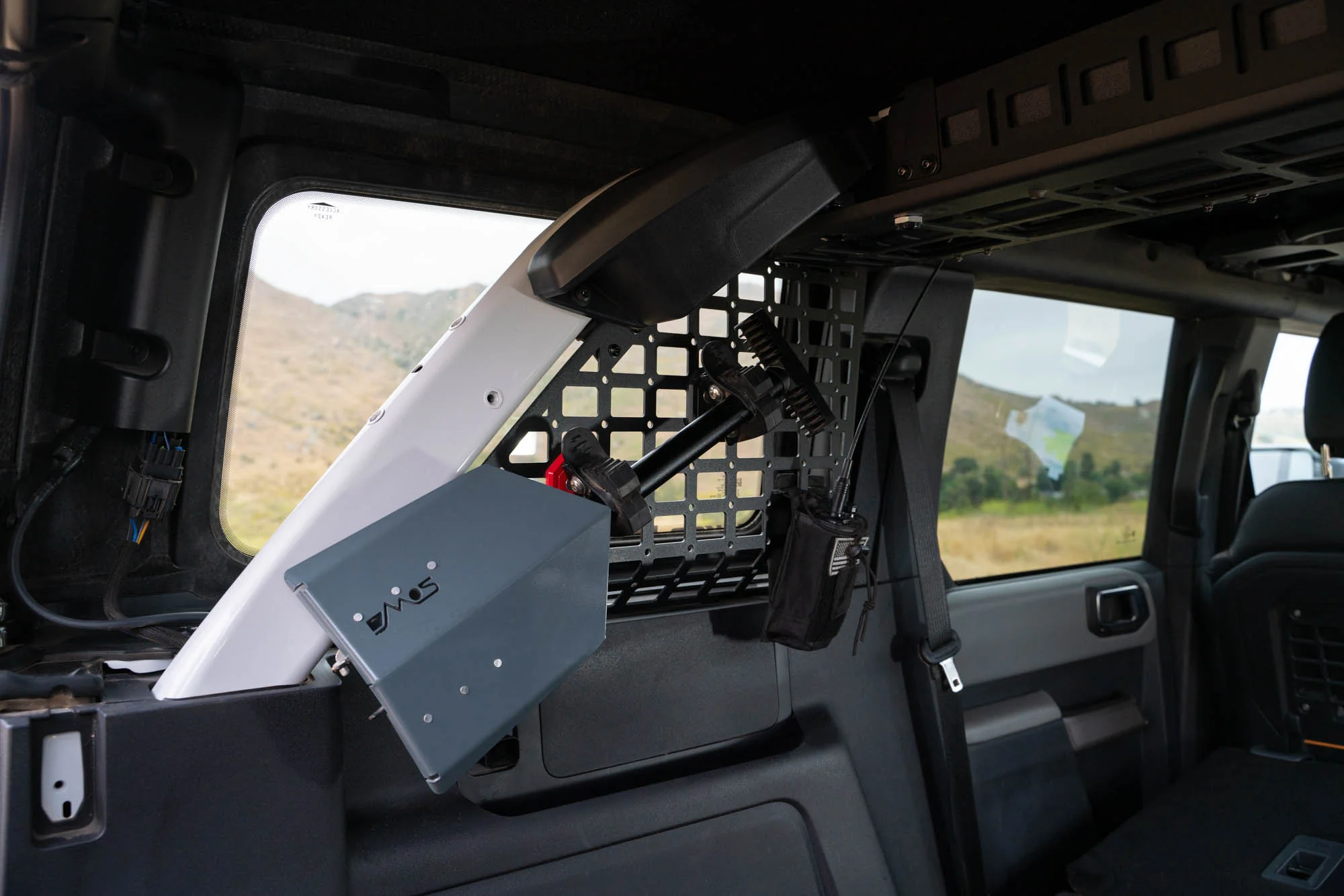 2021-2026 Ford Bronco | Pocketed Rear Window Molle Panels - Image 11