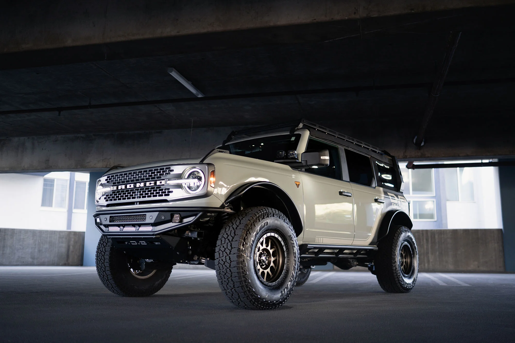 2021-2025 Ford Bronco | 4-Door Soft Top Roof Rack - Image 16