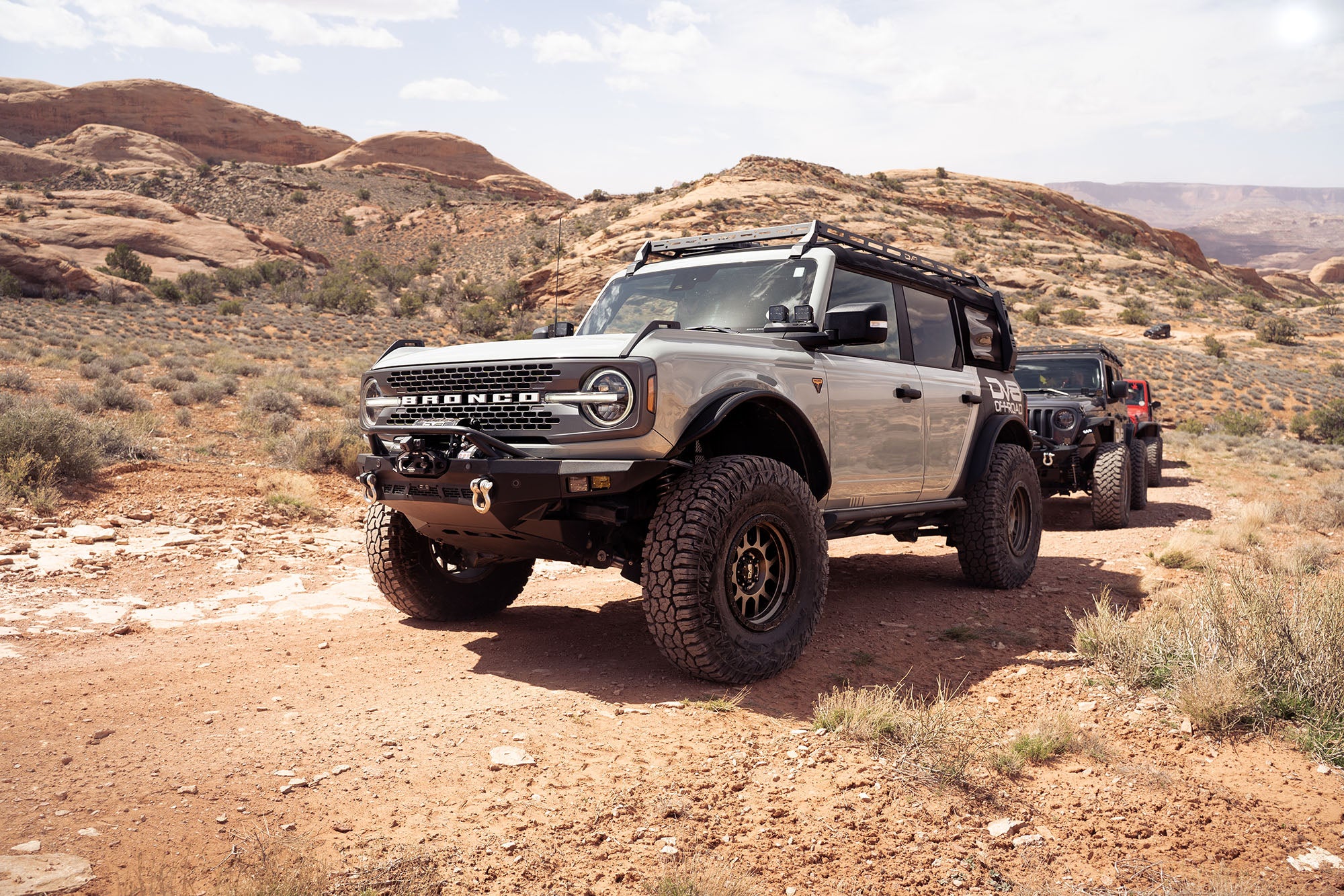 2021-2025 Ford Bronco | 4-Door Soft Top Roof Rack - Image 5