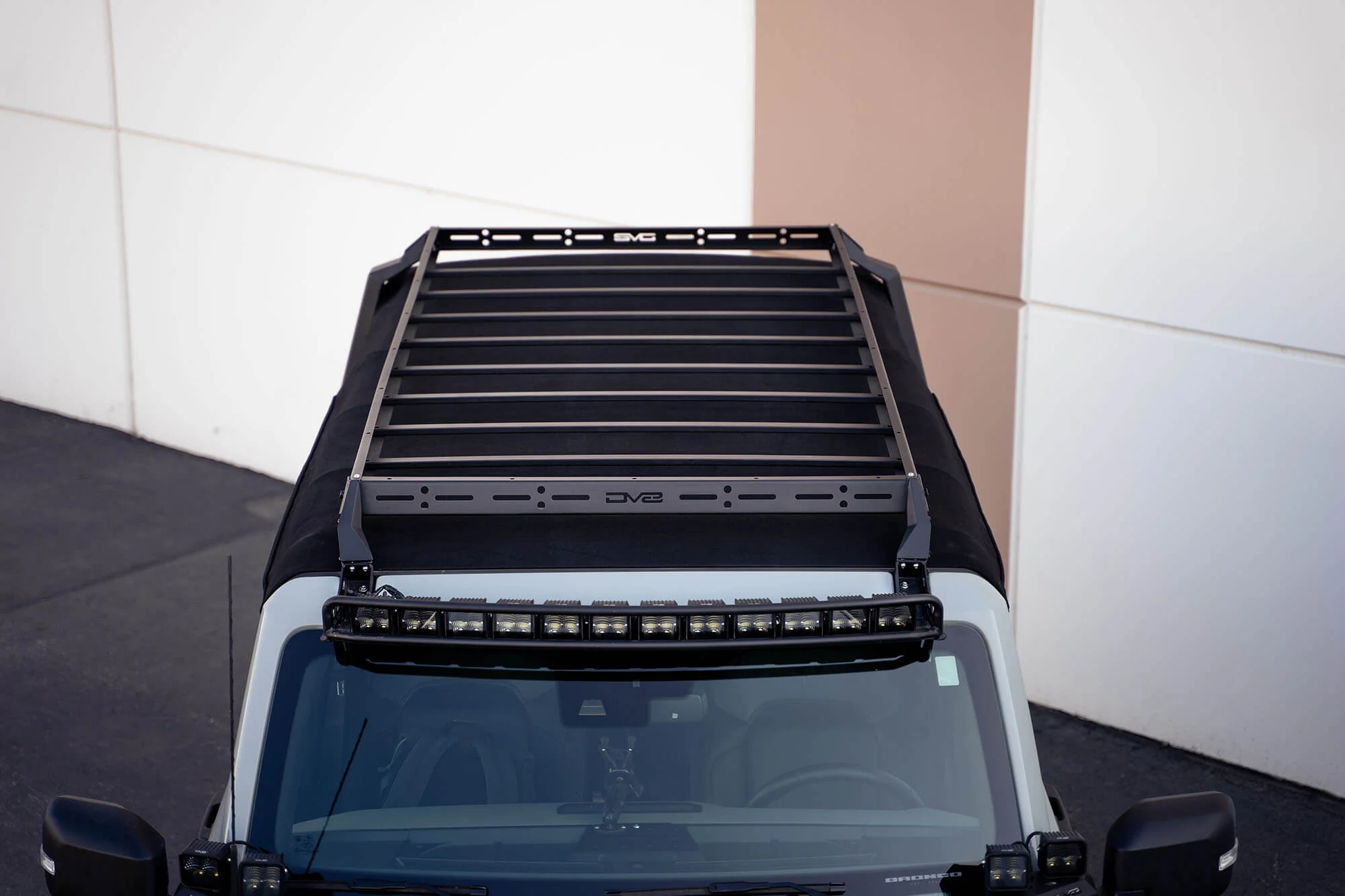 2021-2025 Ford Bronco | 4-Door Soft Top Roof Rack - Image 9