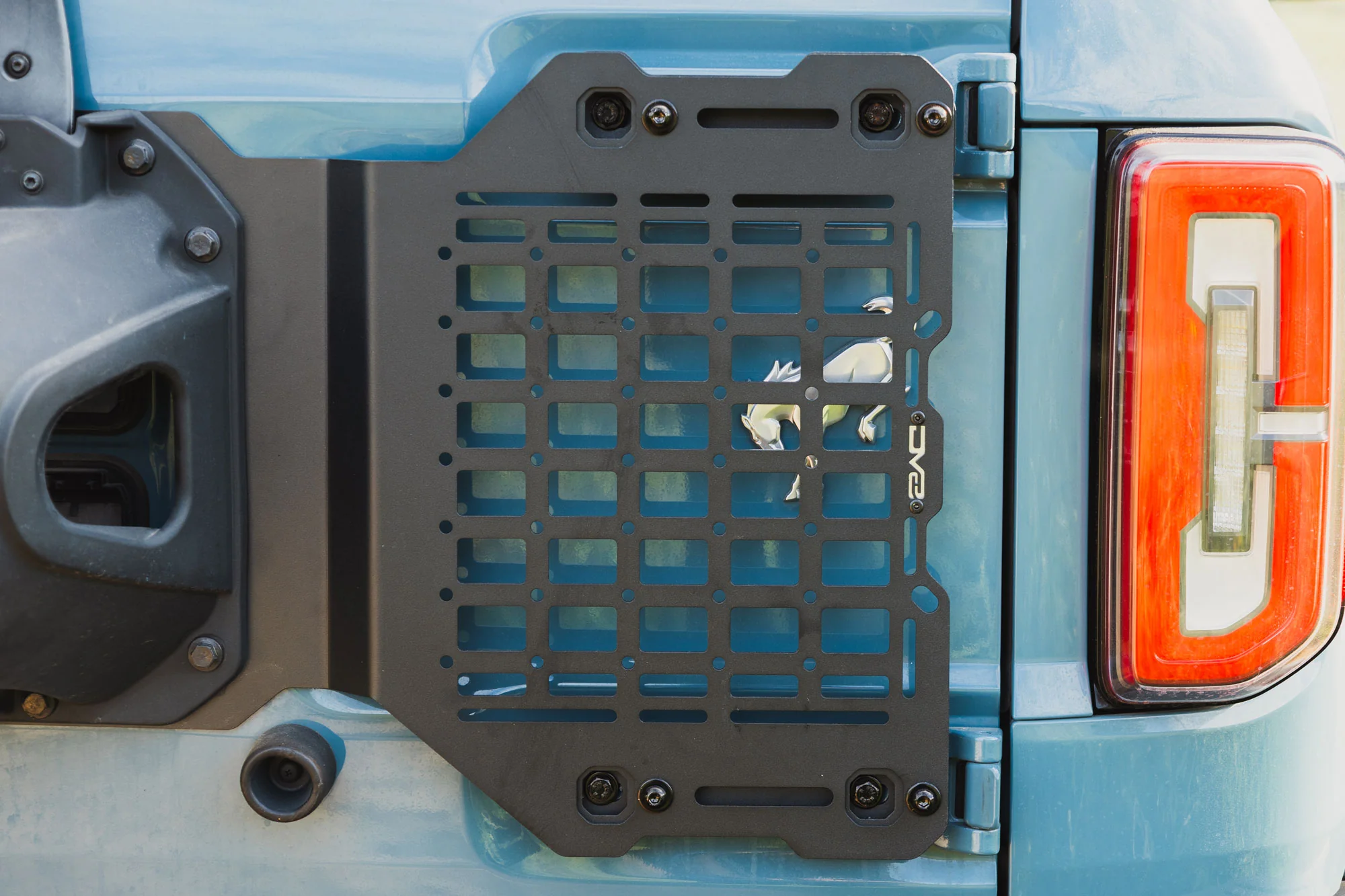 2021-2026 Ford Bronco Tailgate Reinforcement Molle Panel - Image 3