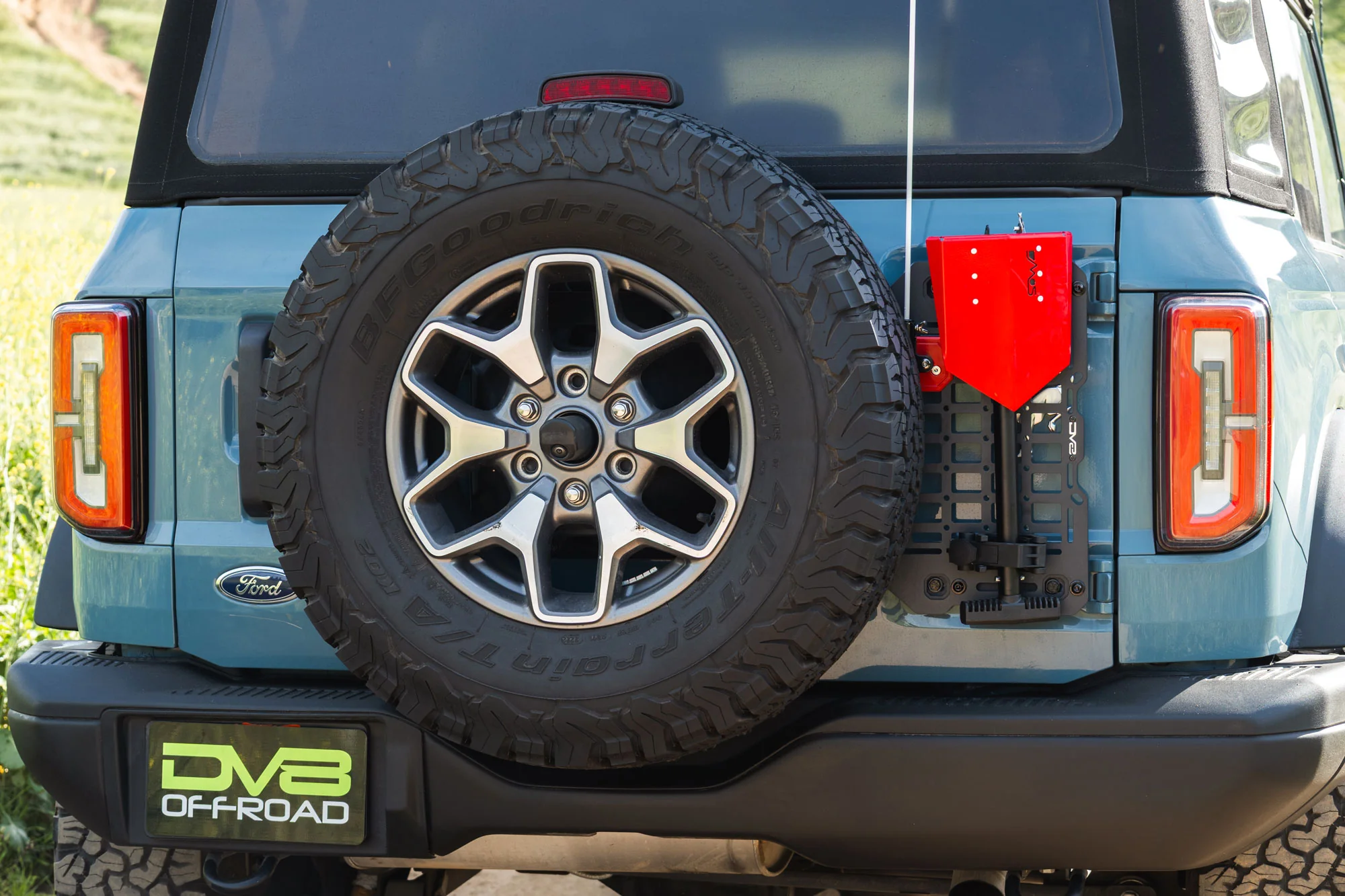 2021-2026 Ford Bronco Tailgate Reinforcement Molle Panel - Image 7