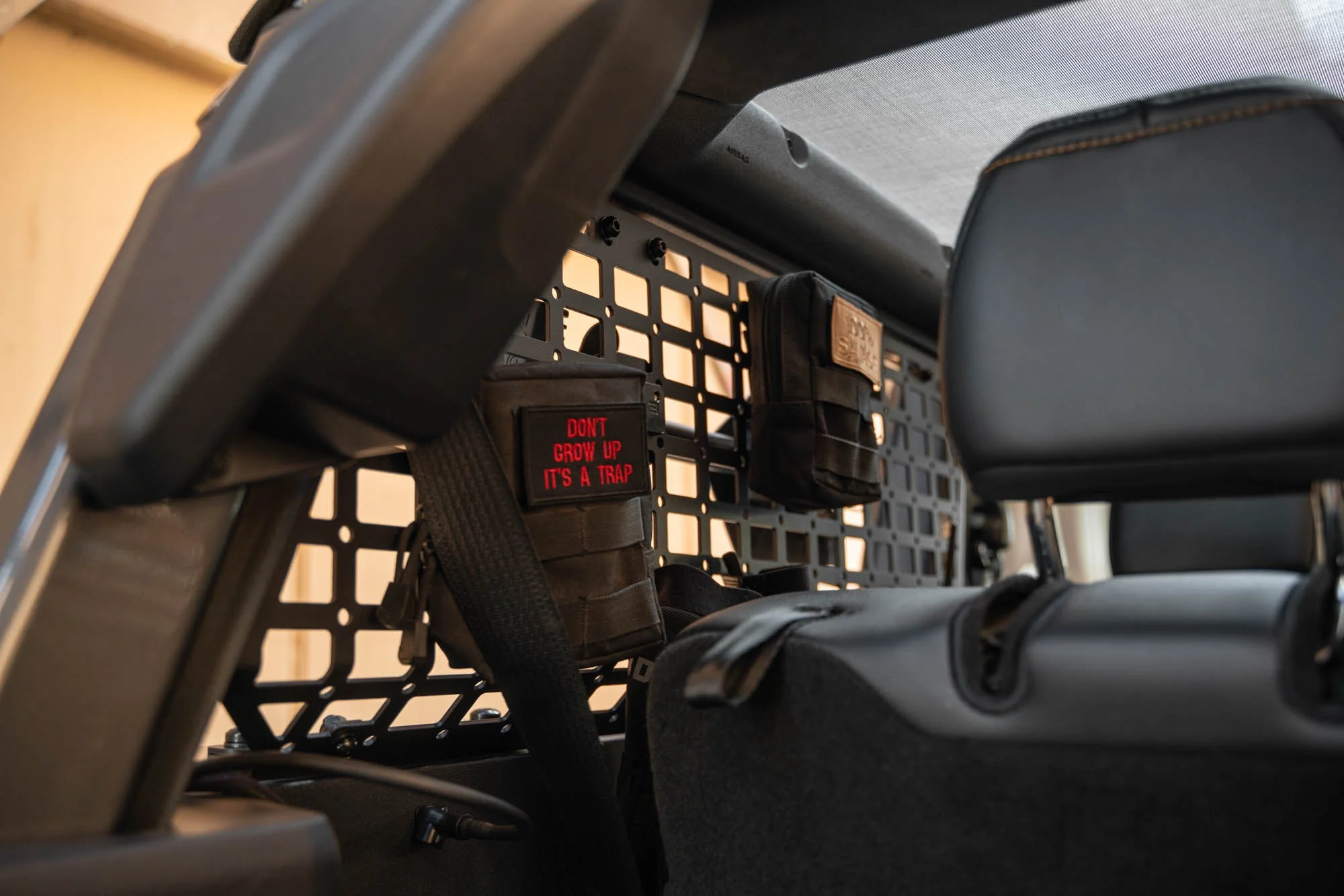 2021-2025 Ford Bronco 2-Door | Rear Window Pocket Molle Panels - Image 2