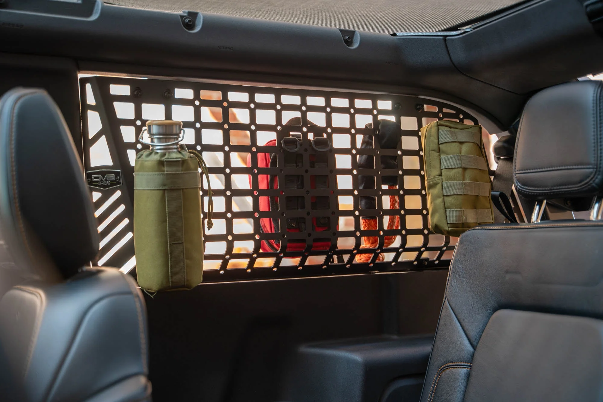 2021-2025 Ford Bronco 2-Door | Rear Window Pocket Molle Panels - Image 3