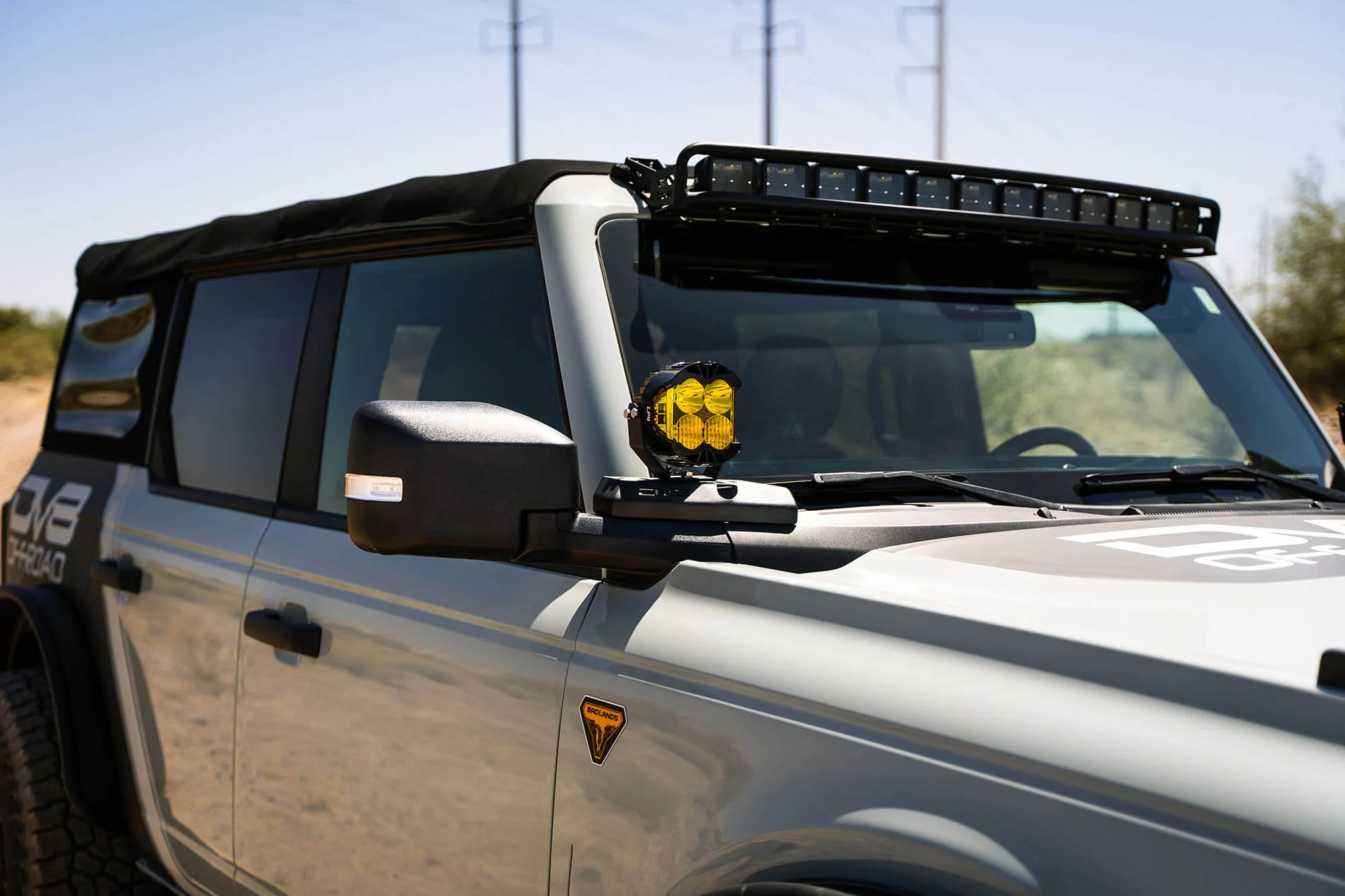 2021-2026 Ford Bronco | A-Pillar Pod Light Mounts - Image 6