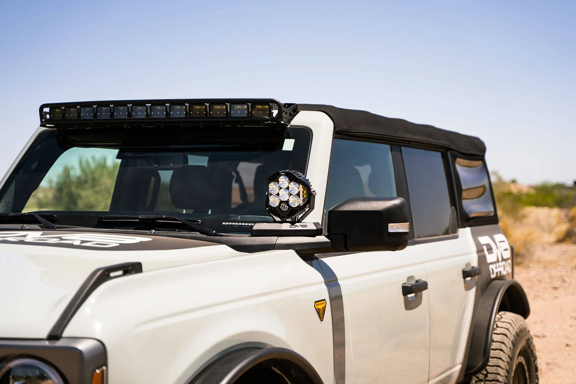 2021-2026 Ford Bronco | A-Pillar Pod Light Mounts - Image 8
