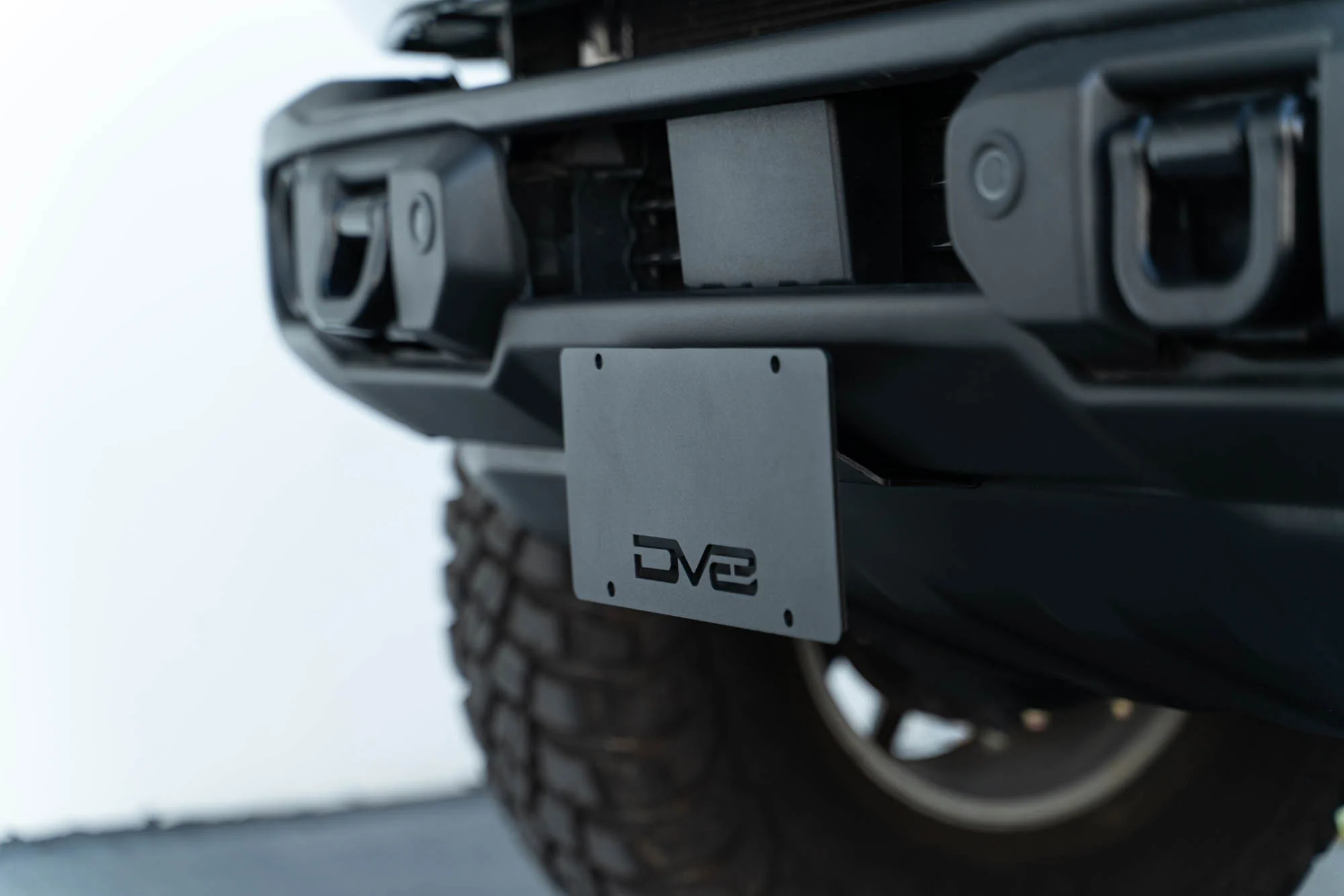 2021-2026 Ford Bronco | Capable Bumper Front License Plate Mount - Image 3