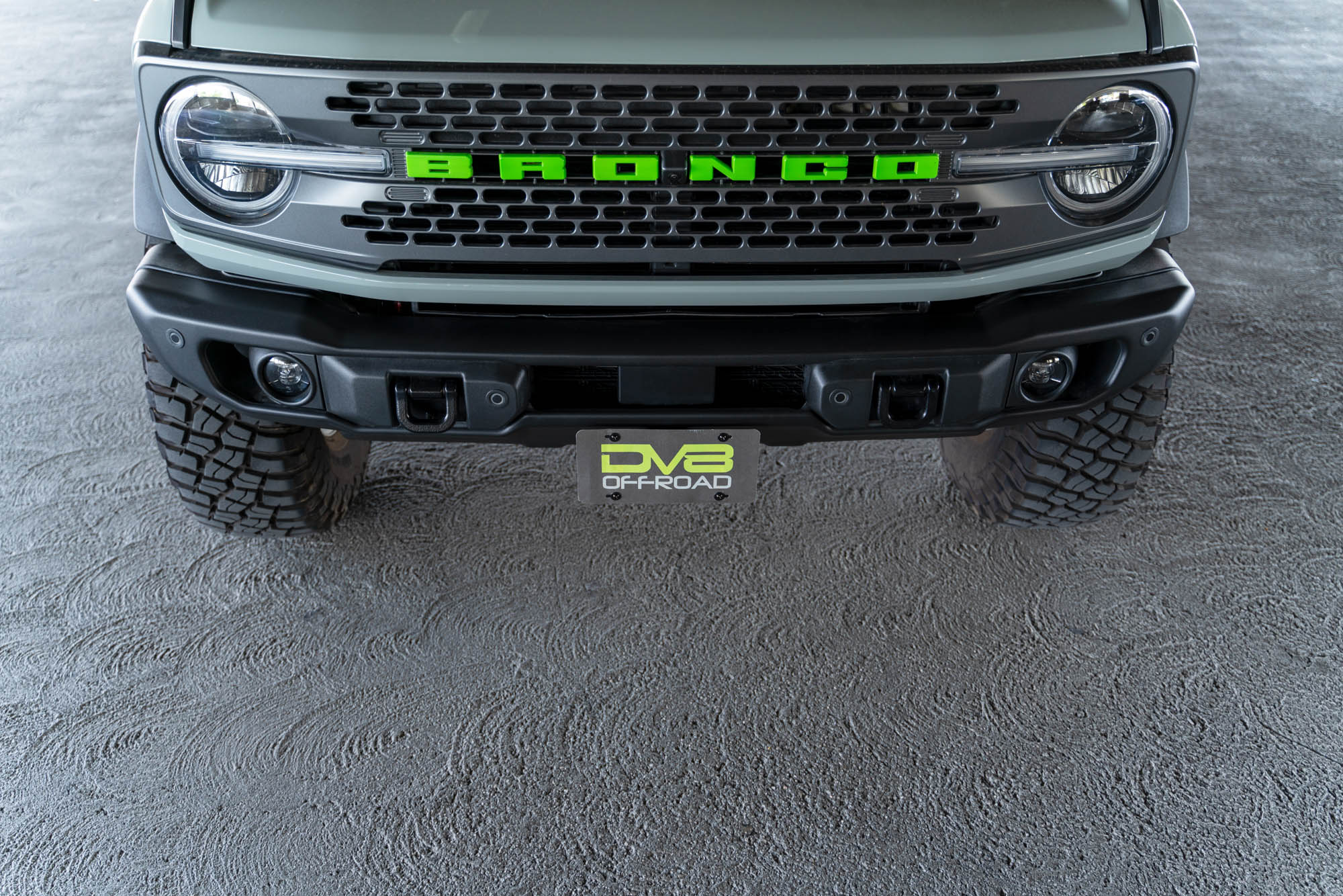 2021-2026 Ford Bronco | Capable Bumper Front License Plate Mount - Image 7