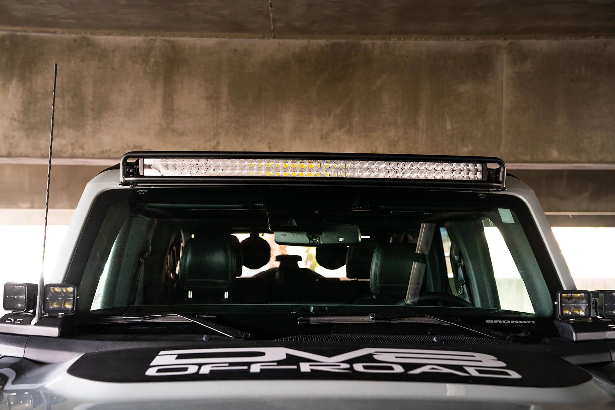 2021-2026 Ford Bronco | 40-Inch Curved Light Bar Mount - Image 5