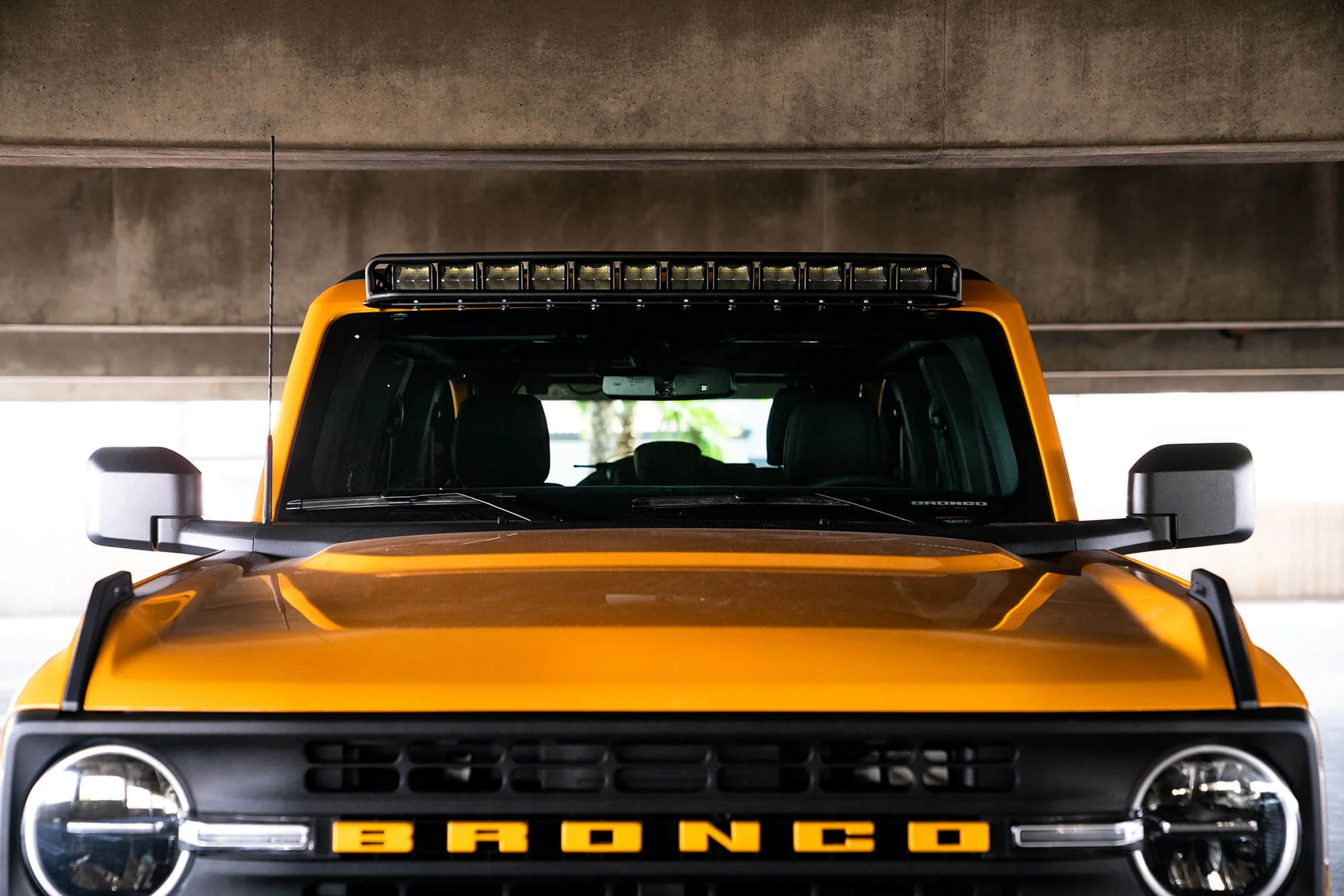 2021-2026 Ford Bronco | 40-Inch Curved Light Bar Mount - Image 9