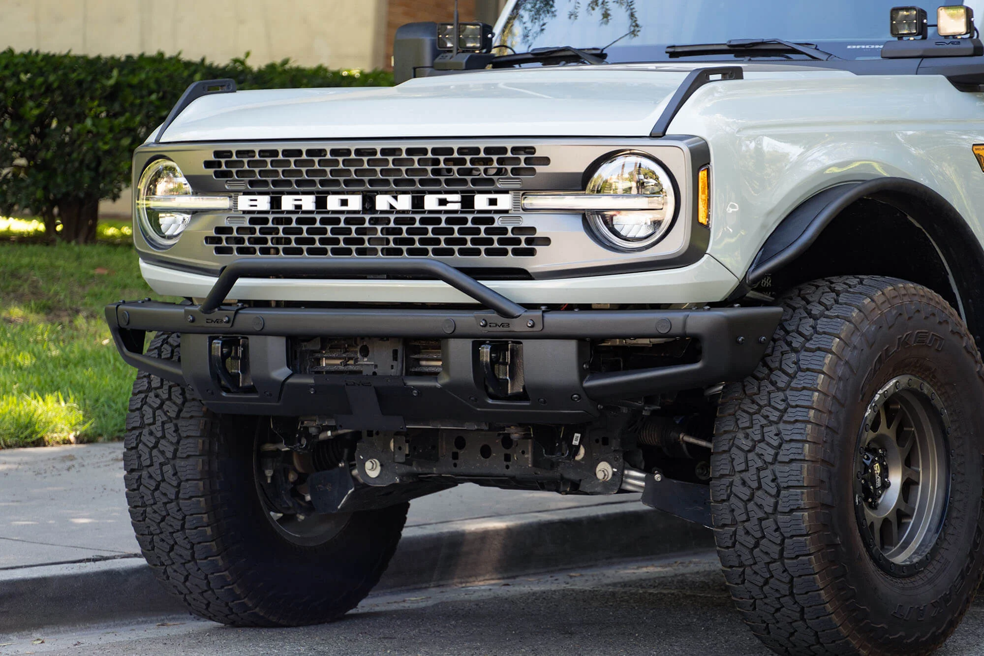 2021-2026 Ford Bronco | Factory Front Bumper License Relocation Bracket | Center - Image 6