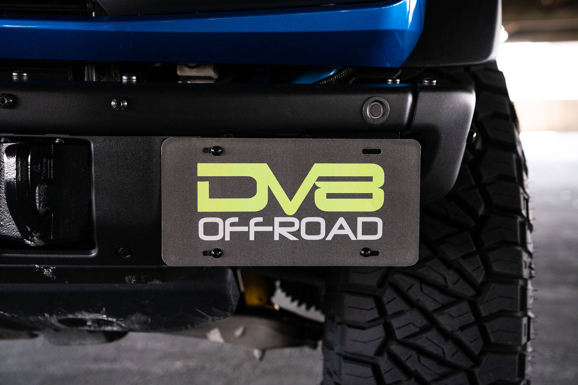 2021-2026 Ford Bronco | Factory Front Bumper License Relocation Bracket | Side - Image 9