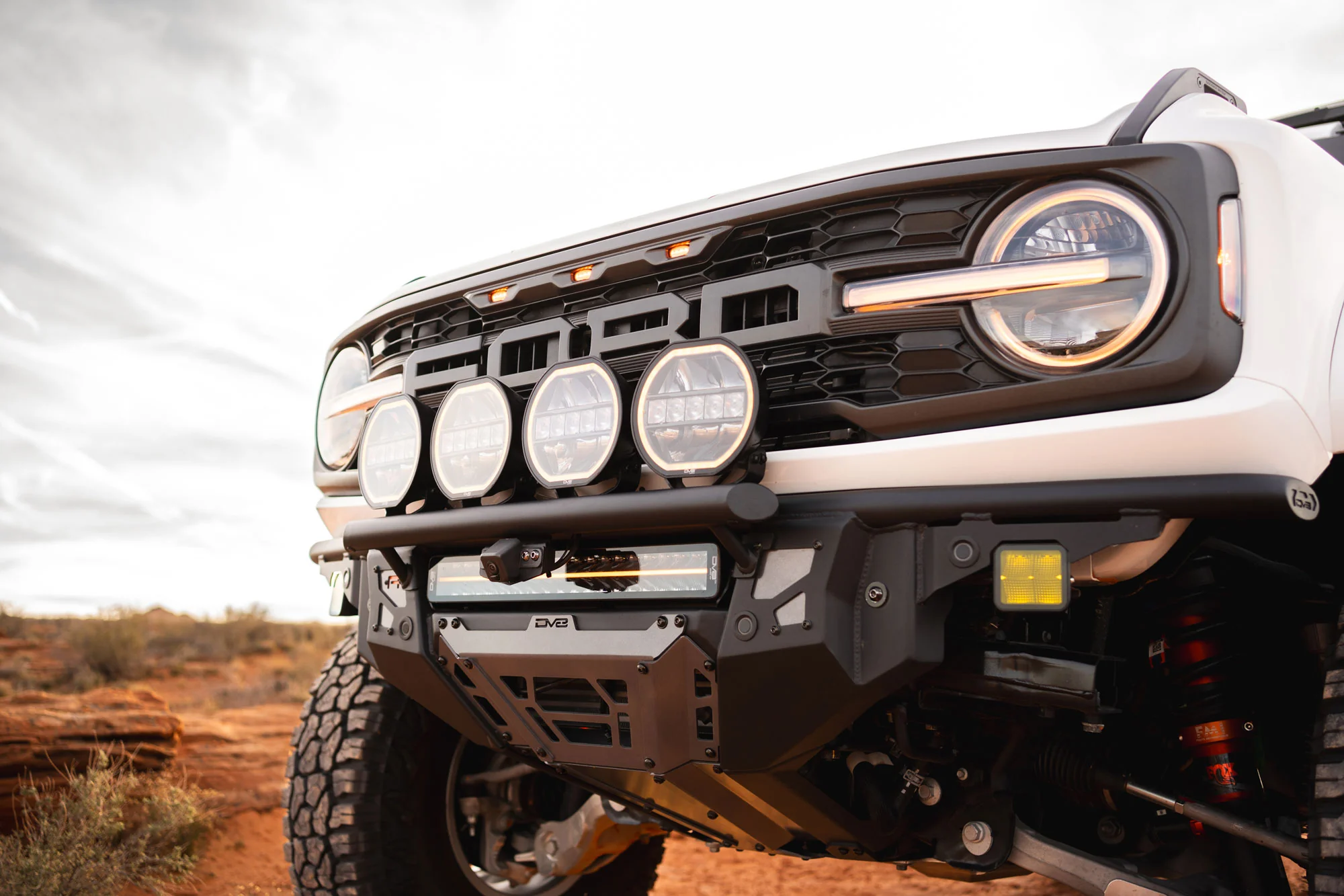 2022-2026 Ford Bronco Raptor Tube Front Bumper - Image 11