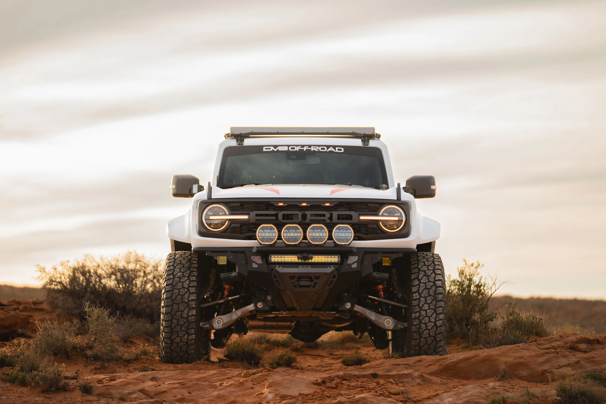 2022-2026 Ford Bronco Raptor Tube Front Bumper - Image 3