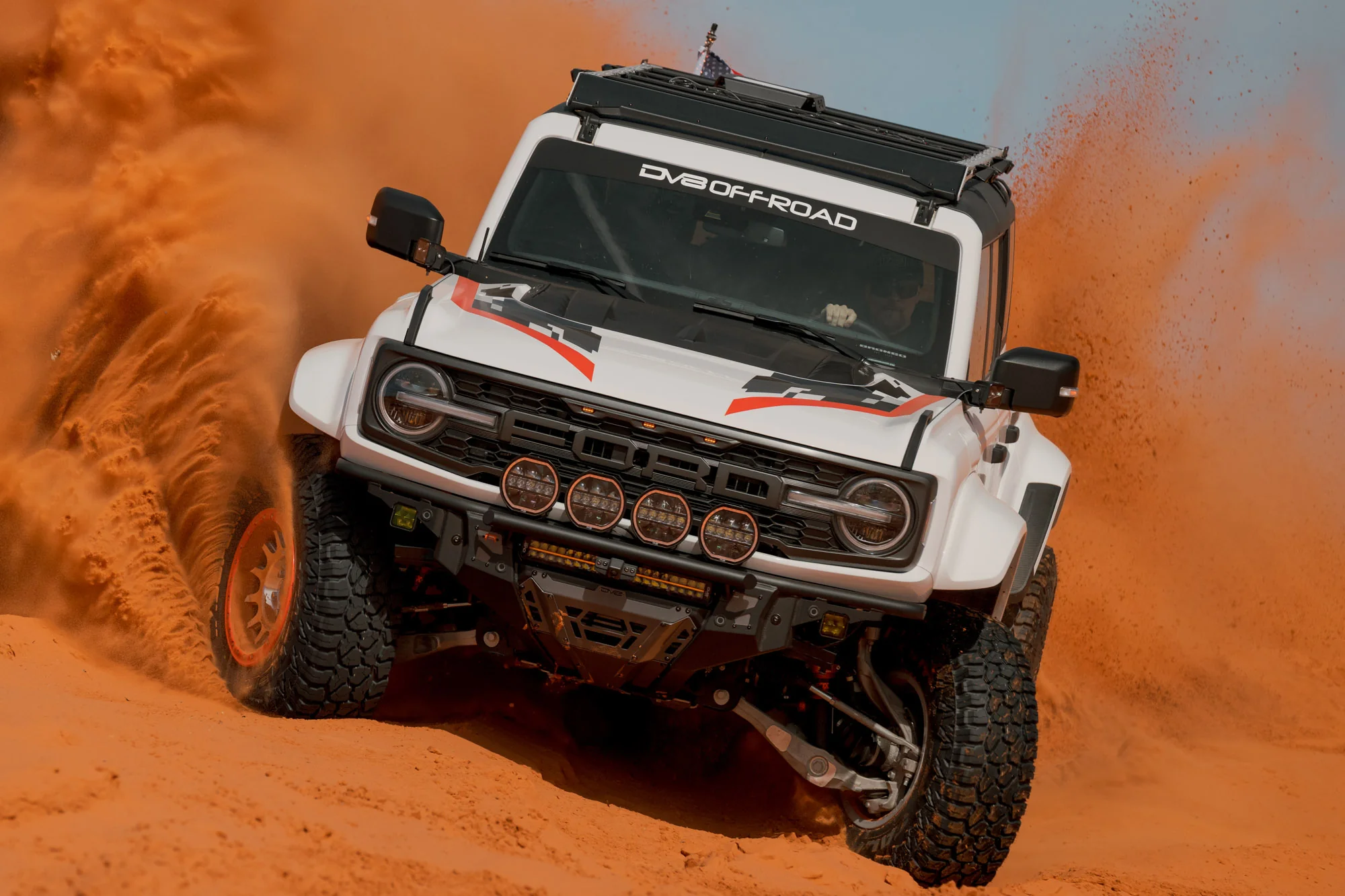 2022-2026 Ford Bronco Raptor Tube Front Bumper - Image 4