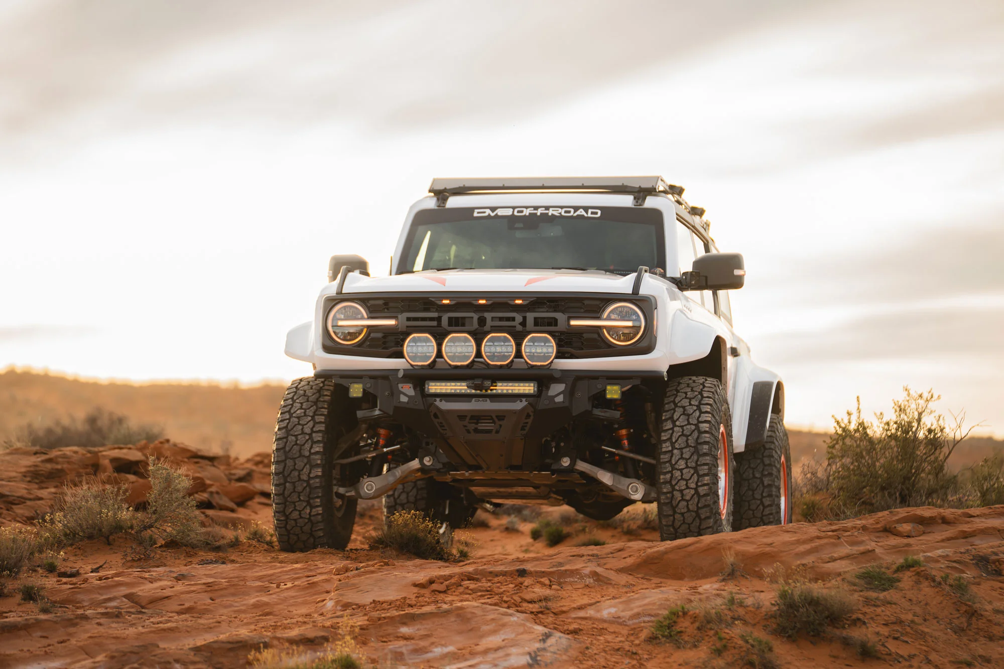 2022-2026 Ford Bronco Raptor Tube Front Bumper - Image 9