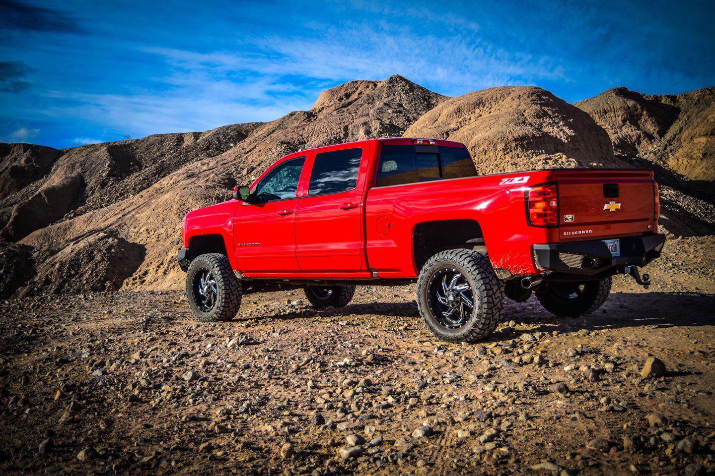2014-2018 Chevy Silverado 1500 Steel Rear Bumper - Image 4
