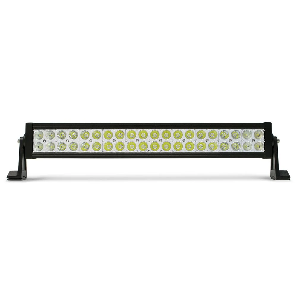 Dual Row LED Light Bar with Chrome Bezel - Image 3
