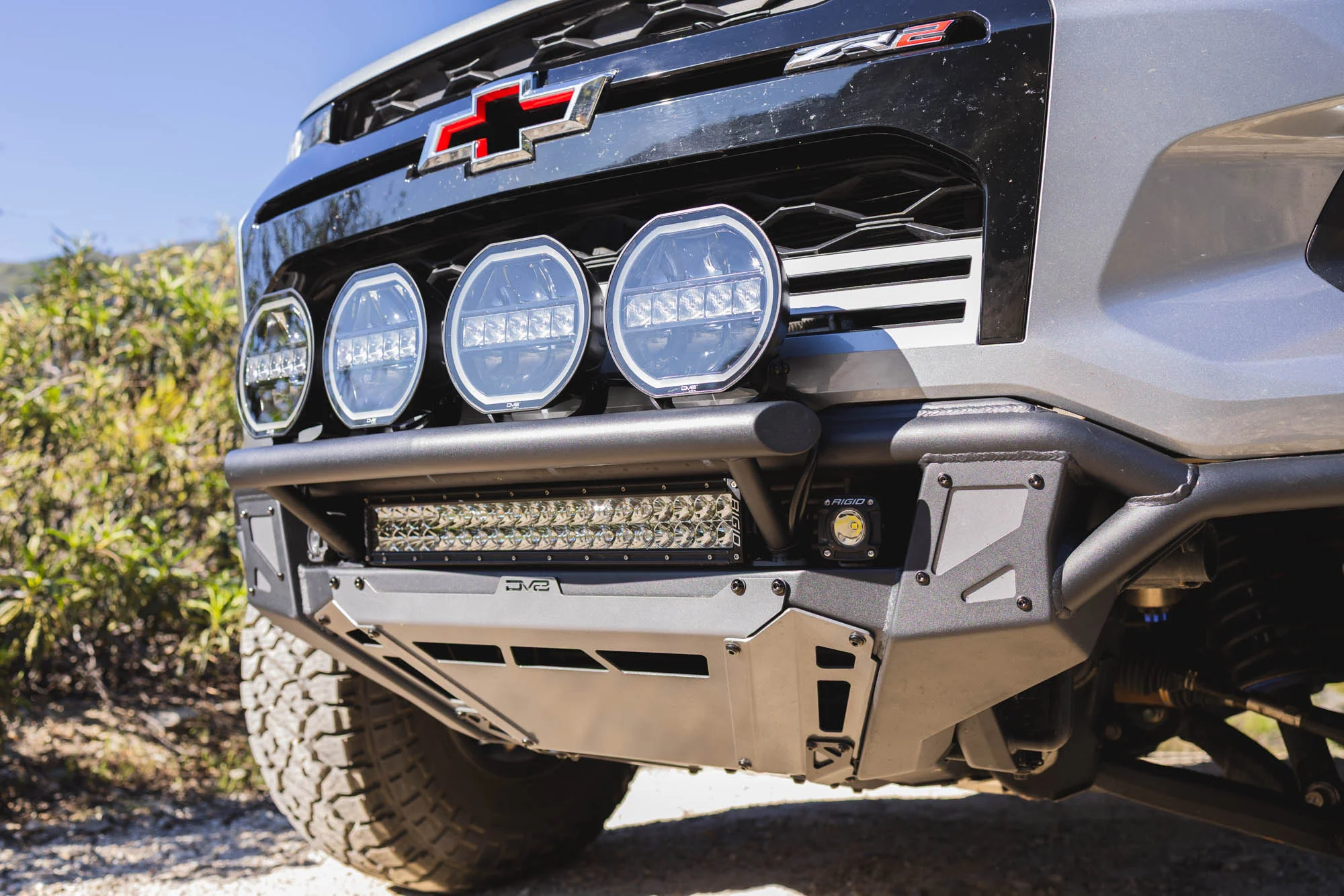 2023-2026 Chevy Colorado ZR2 Tube Front Bumper - Image 6
