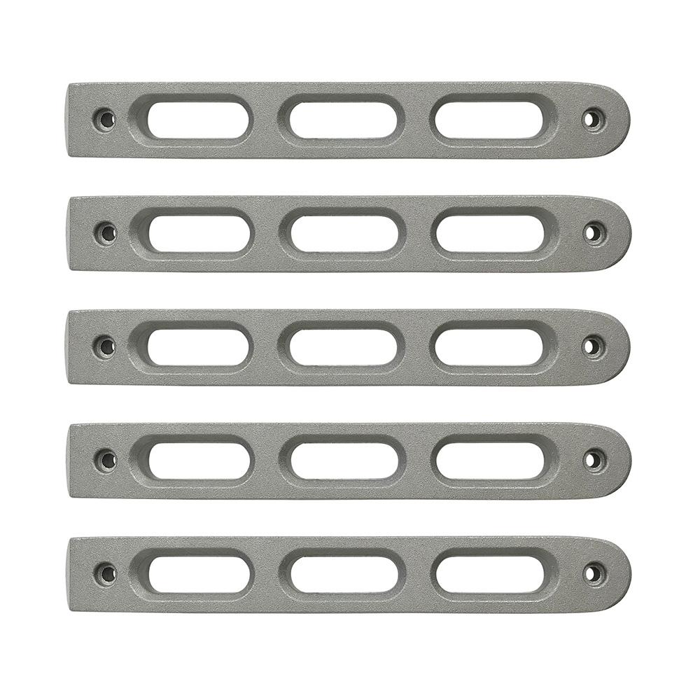 2007-2018 Jeep JK 4 Door Handle Inserts | 5 pcs | Silver