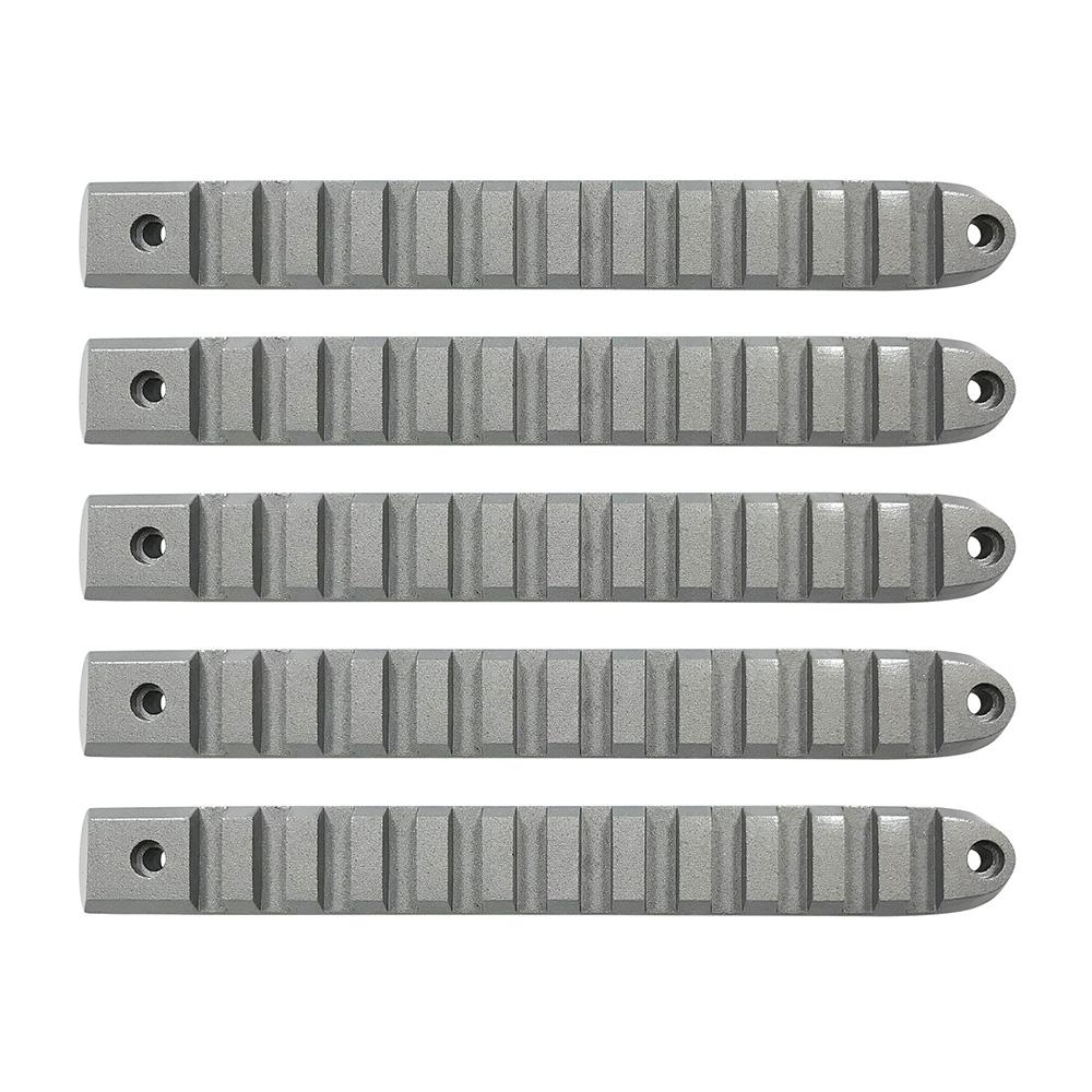 2007-2018 Jeep JK 4 Door Handle Inserts | 5 pcs | Silver