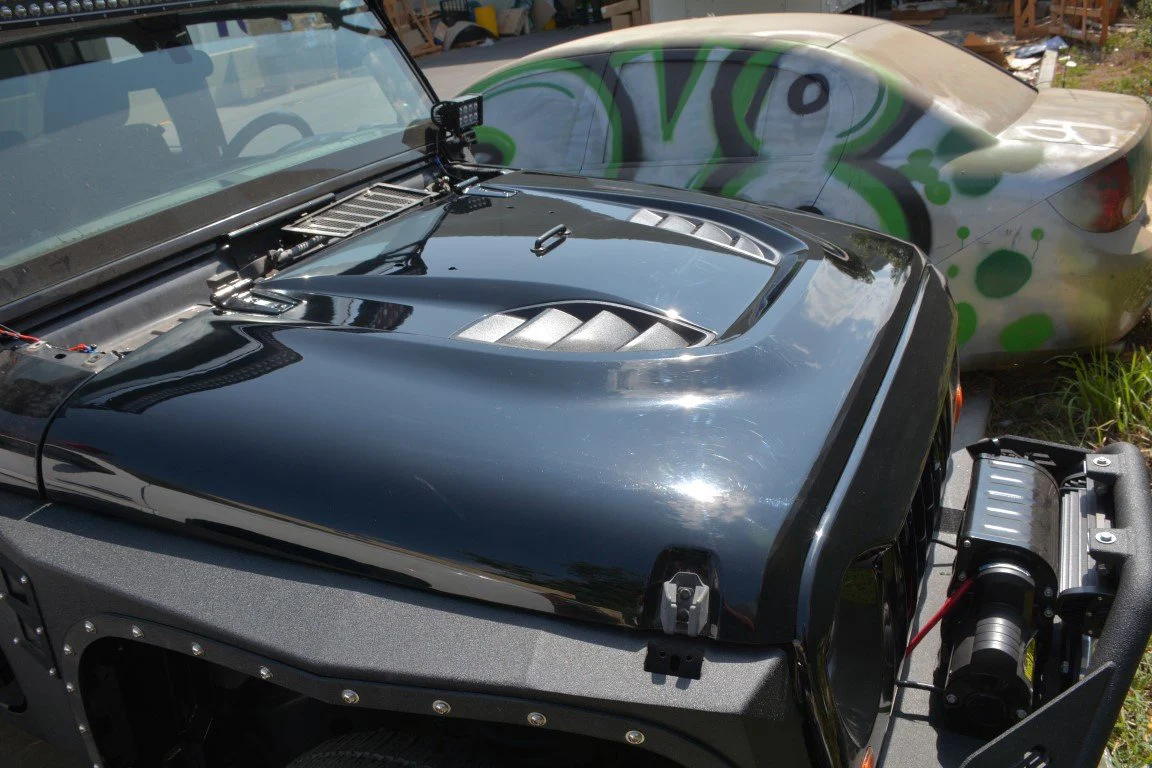 2007-2018 Jeep JK 10th Anniversary Hood - Image 3