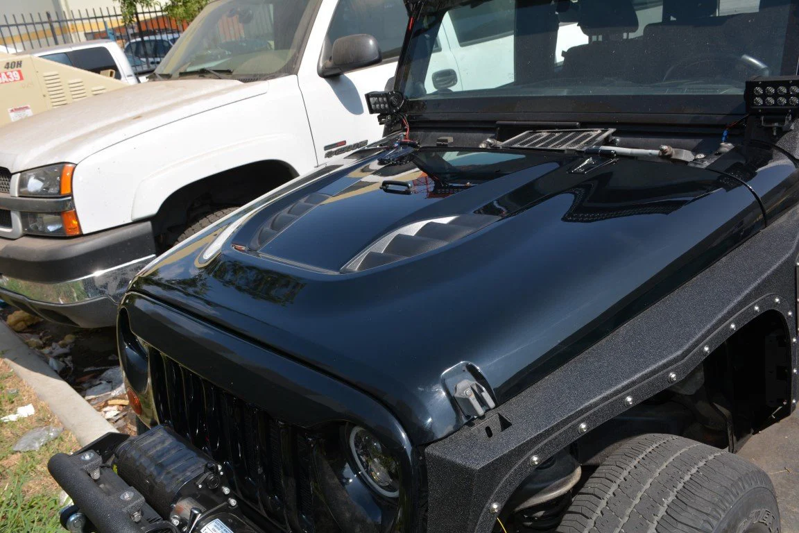 2007-2018 Jeep JK 10th Anniversary Hood - Image 8